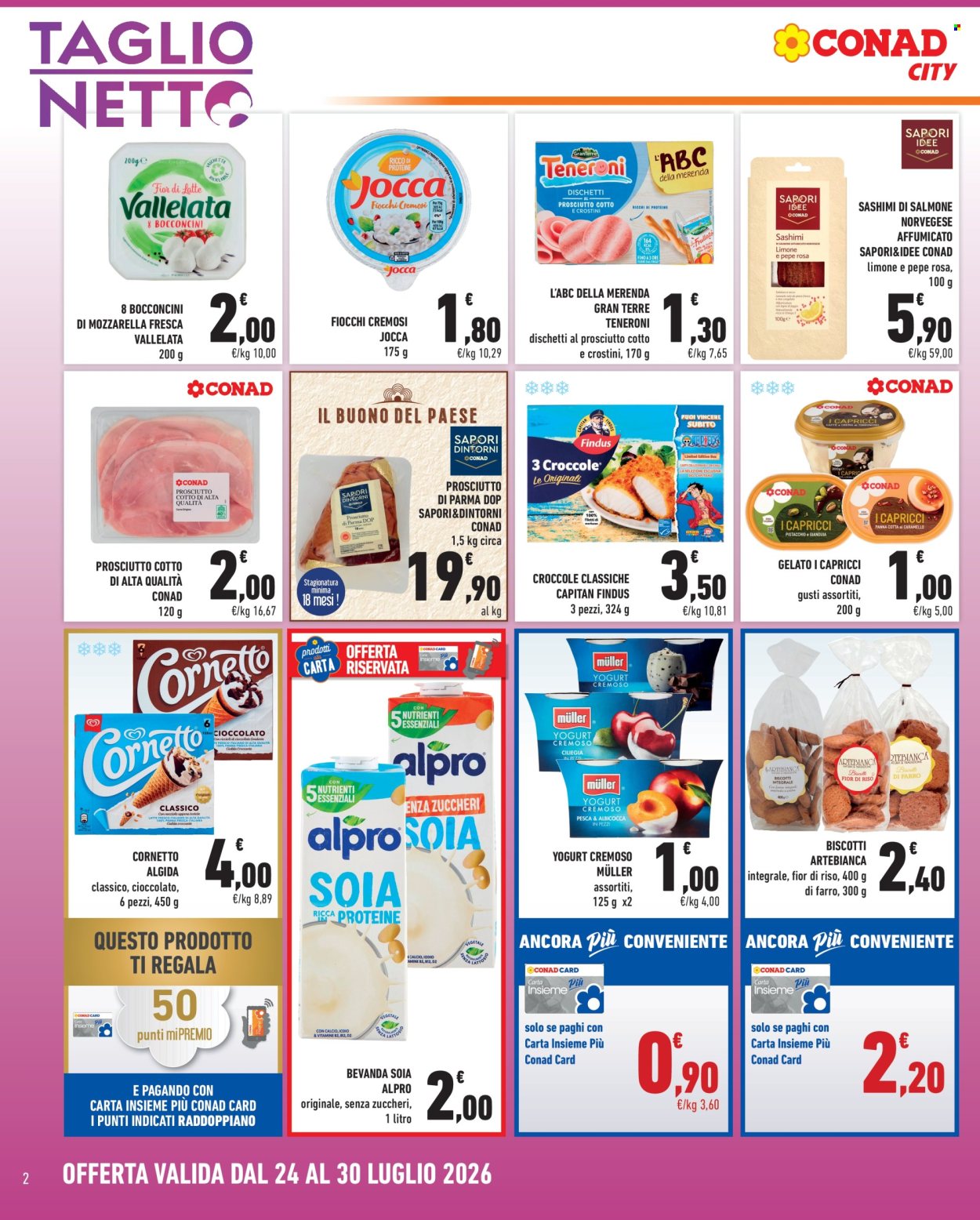 Volantino Conad City - 24/7/2026 - 30/7/2026. Pagina 2