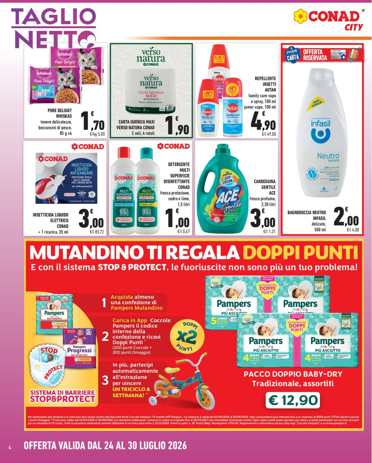 Volantino Conad City - 24/7/2026 - 30/7/2026. Pagina 4