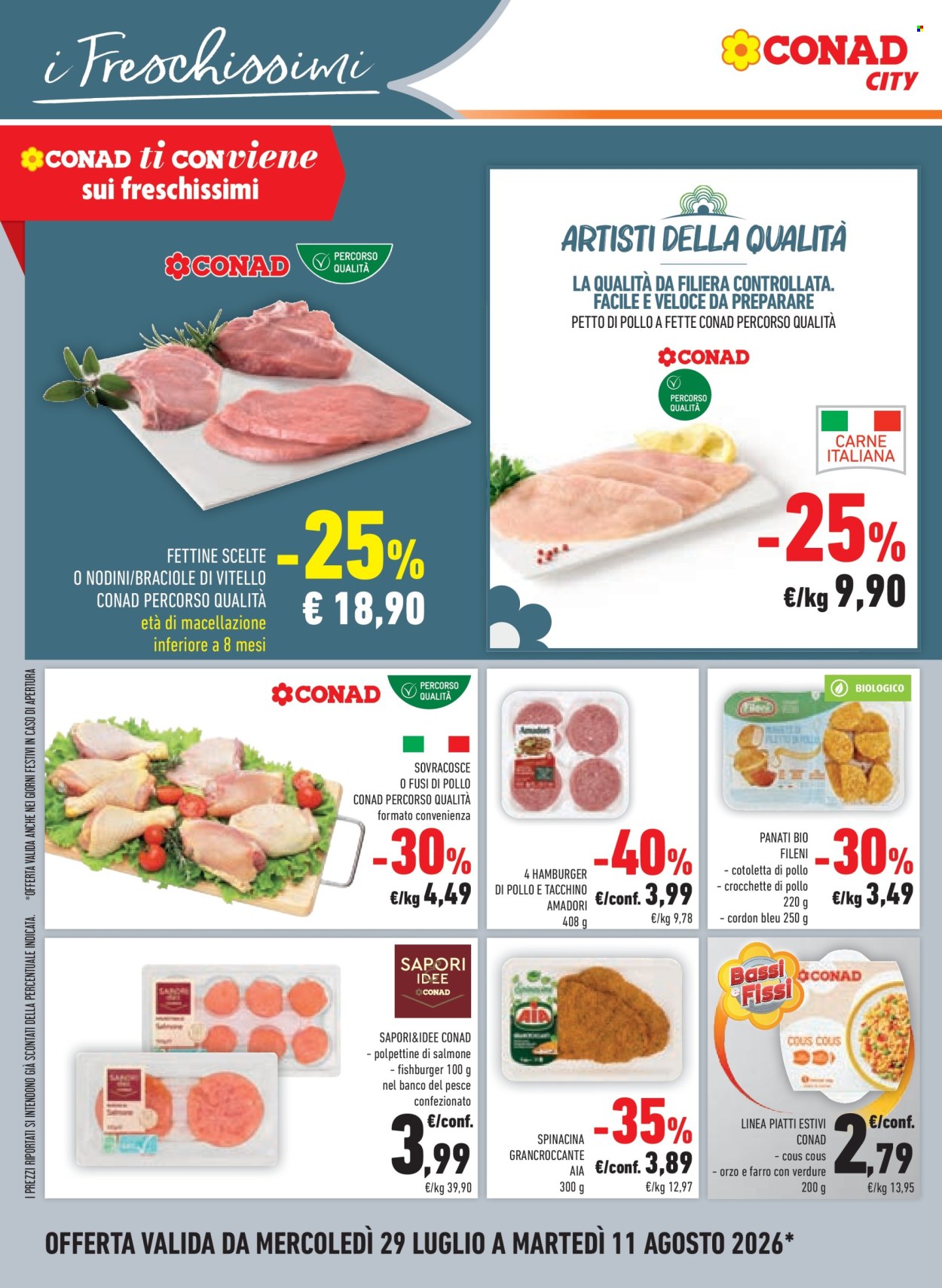 Volantino Conad City - 29/7/2026 - 11/8/2026. Pagina 14