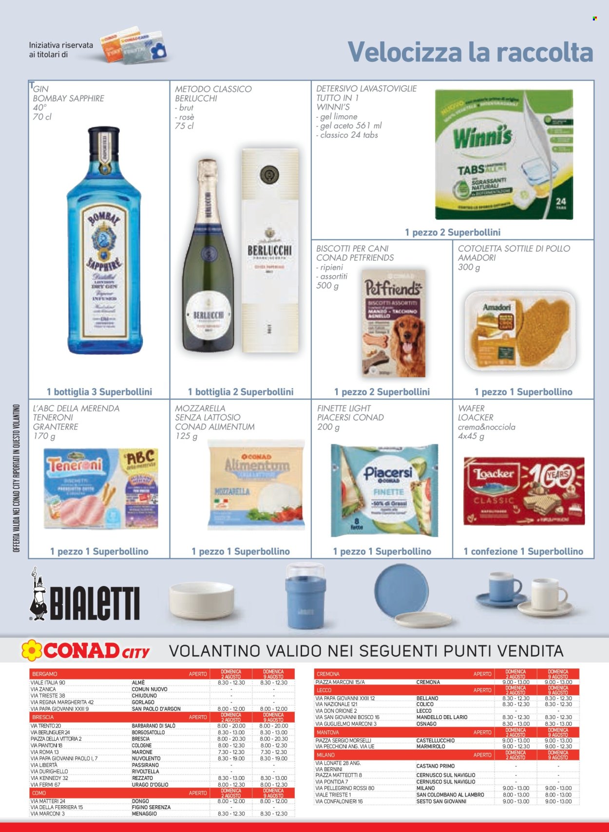 Volantino Conad City - 29/7/2026 - 11/8/2026. Pagina 16