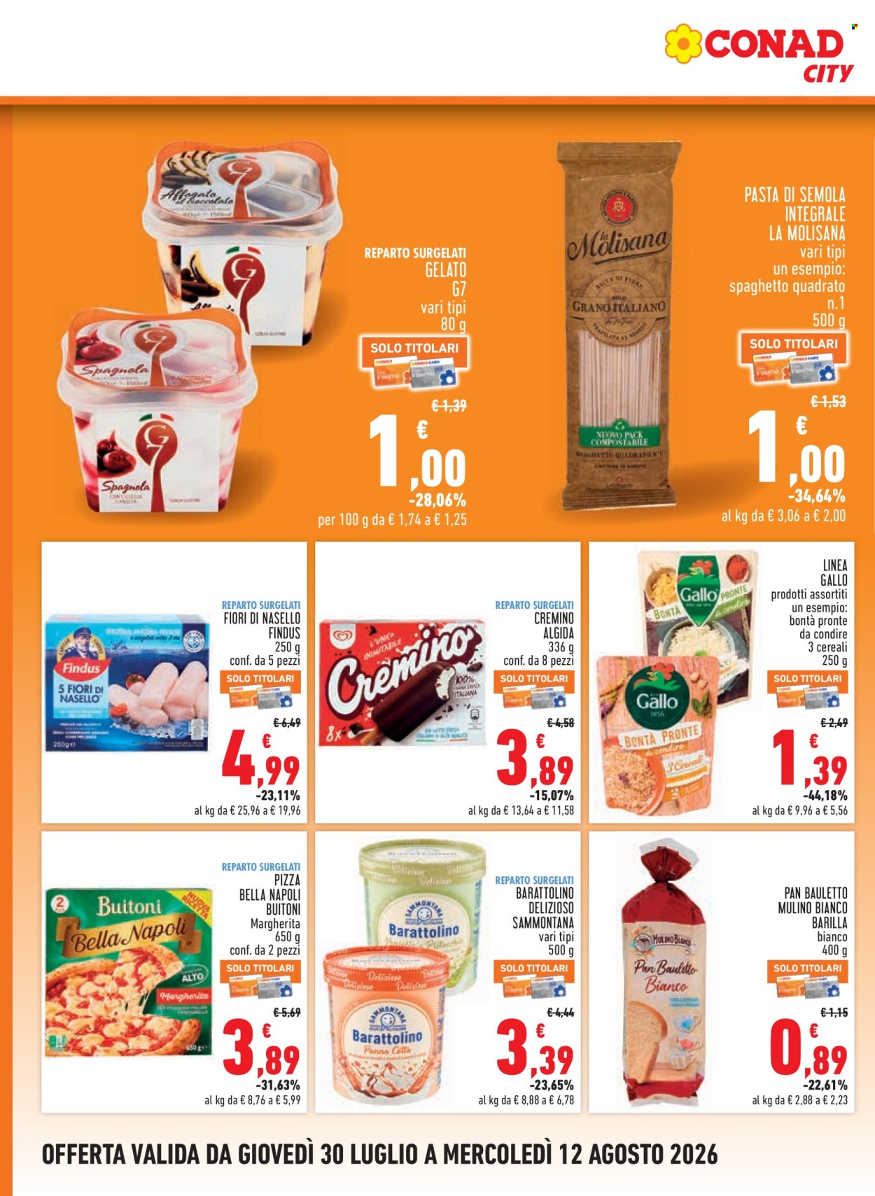 Volantino Conad City - 30/7/2026 - 12/8/2026. Pagina 8