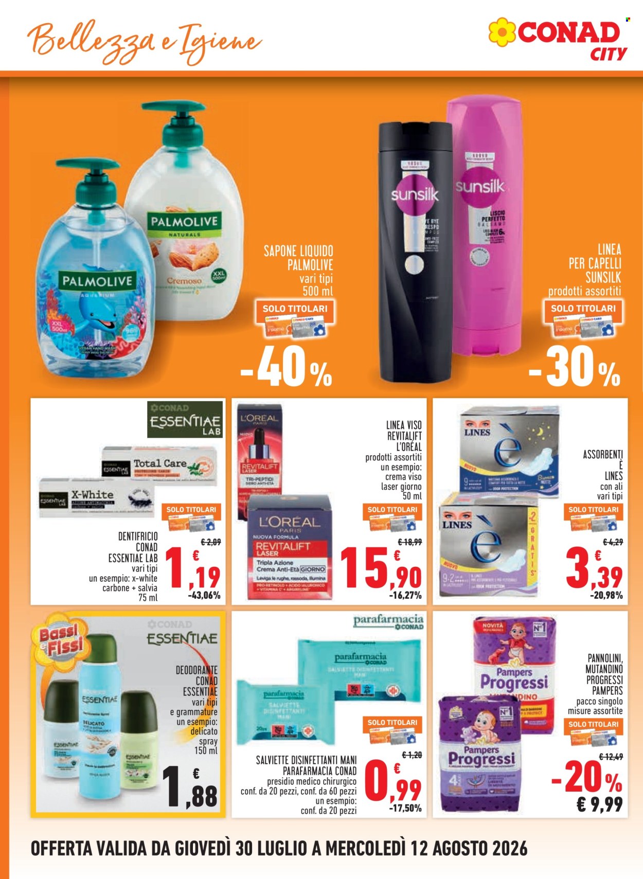 Volantino Conad City - 30/7/2026 - 12/8/2026. Pagina 12