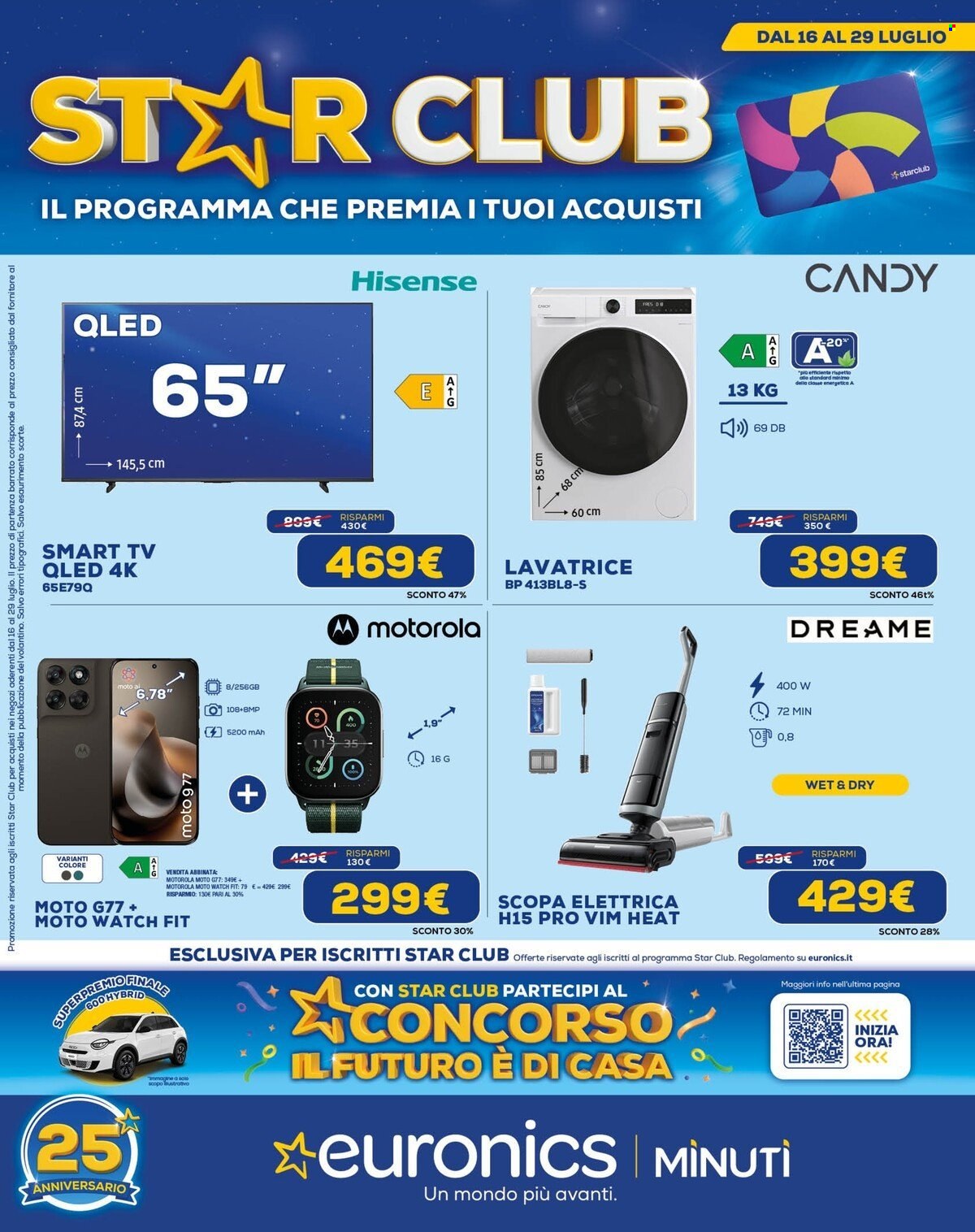 Volantino Euronics - 16/7/2026 - 30/7/2026. Pagina 1
