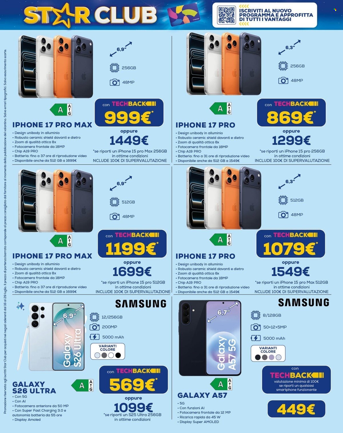 Volantino Euronics - 16/7/2026 - 30/7/2026. Pagina 6
