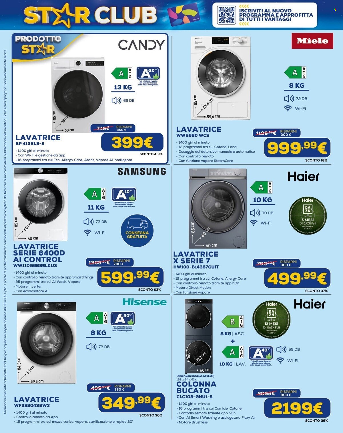 Volantino Euronics - 16/7/2026 - 30/7/2026. Pagina 16