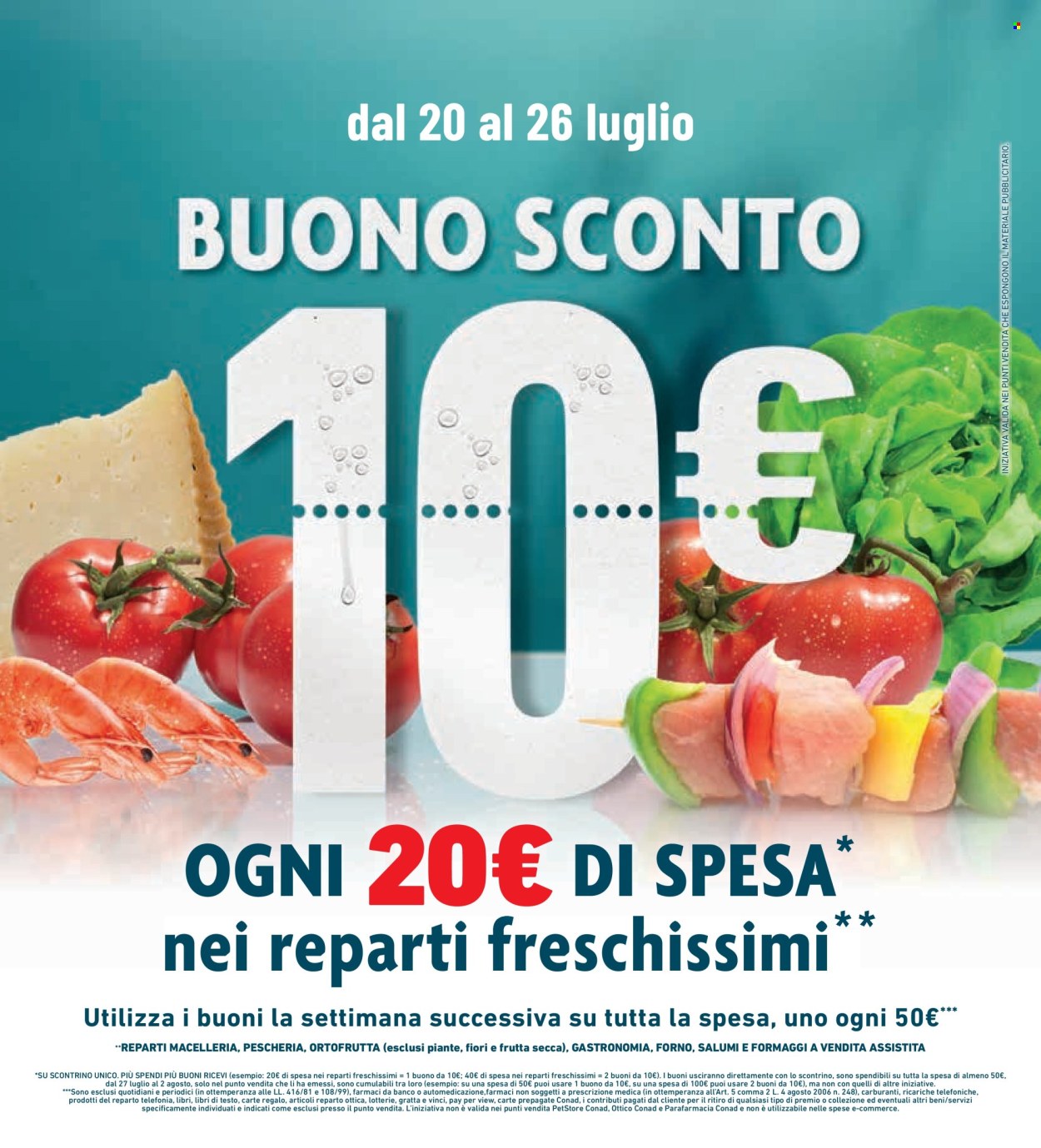 Volantino Conad Superstore - 24/7/2026 - 6/8/2026. Pagina 2