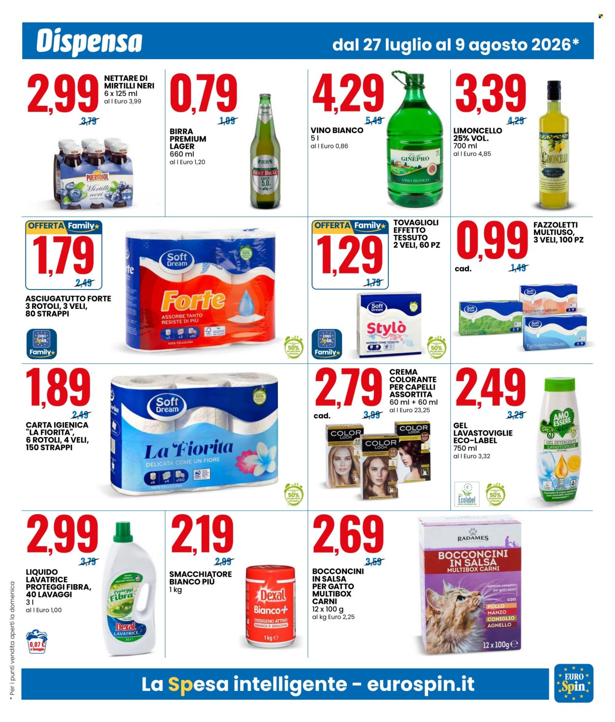 Volantino EuroSpin - 27/7/2026 - 9/8/2026. Pagina 5