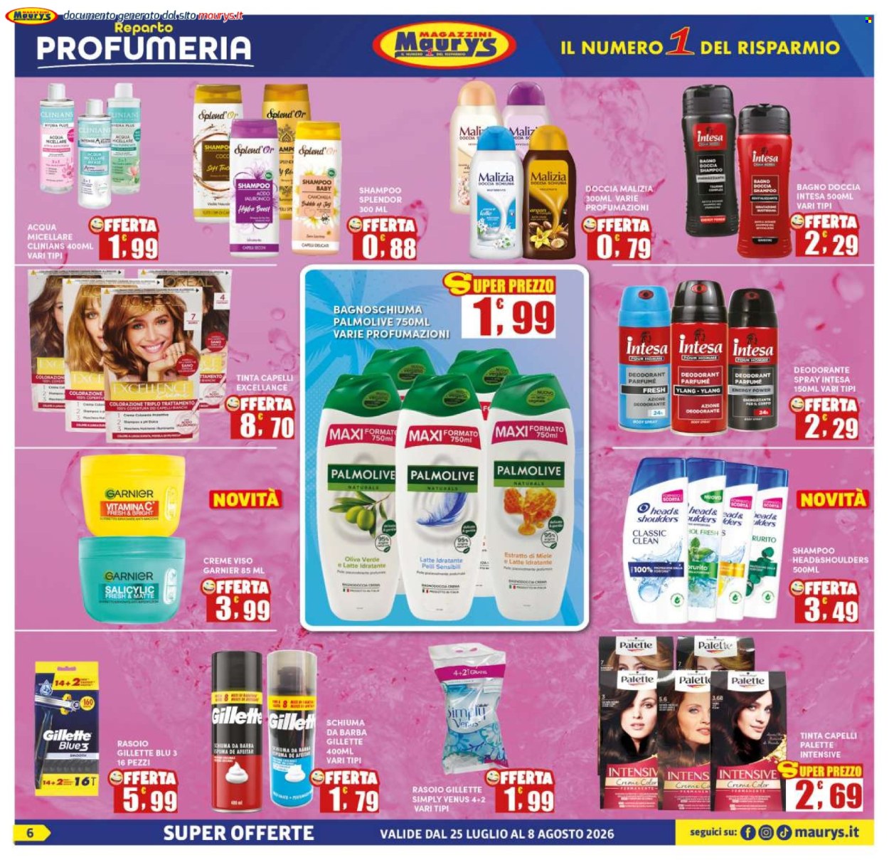 Volantino Maury's - 25/7/2026 - 8/8/2026. Pagina 6