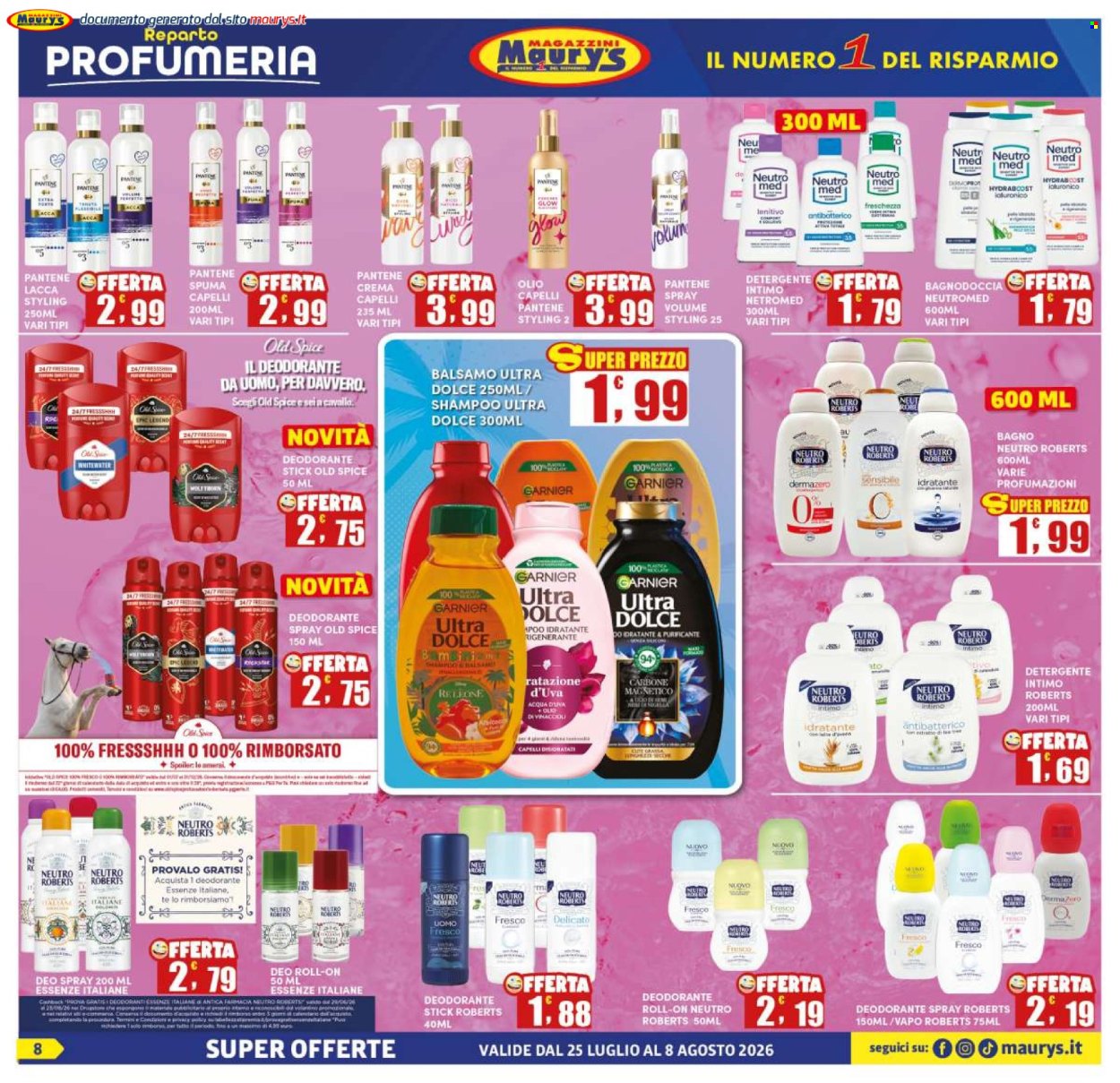 Volantino Maury's - 25/7/2026 - 8/8/2026. Pagina 8