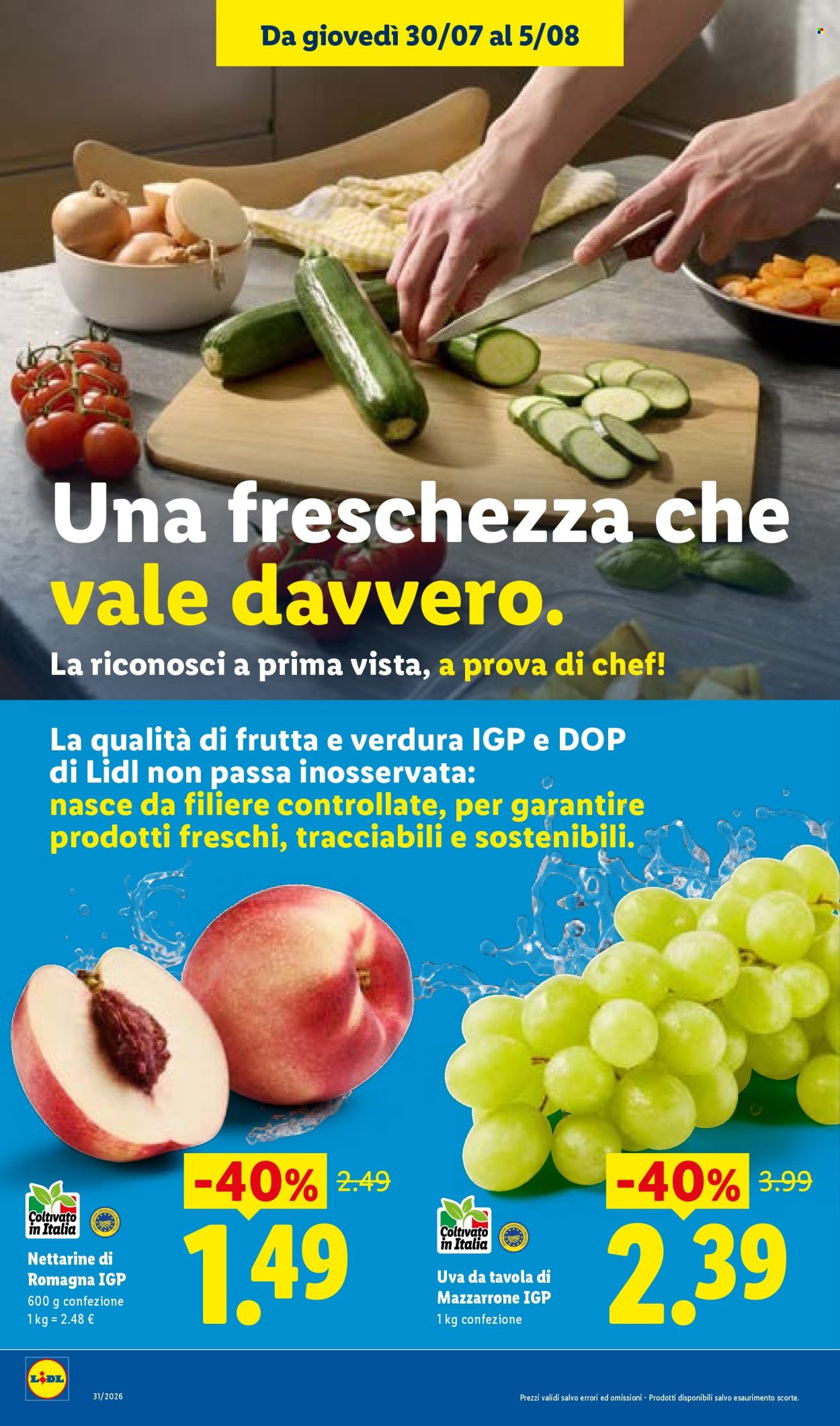 Volantino Lidl - 30/7/2026 - 5/8/2026. Pagina 4
