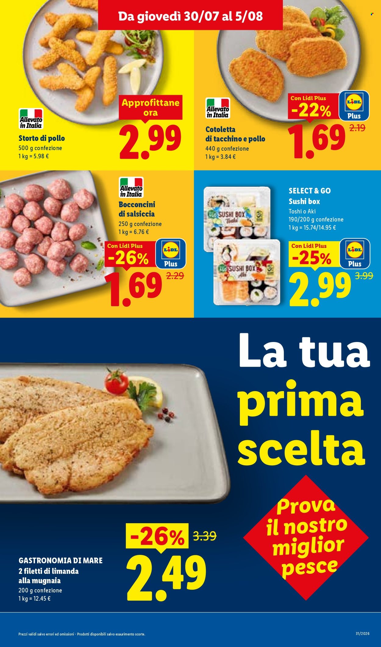 Volantino Lidl - 30/7/2026 - 5/8/2026. Pagina 7