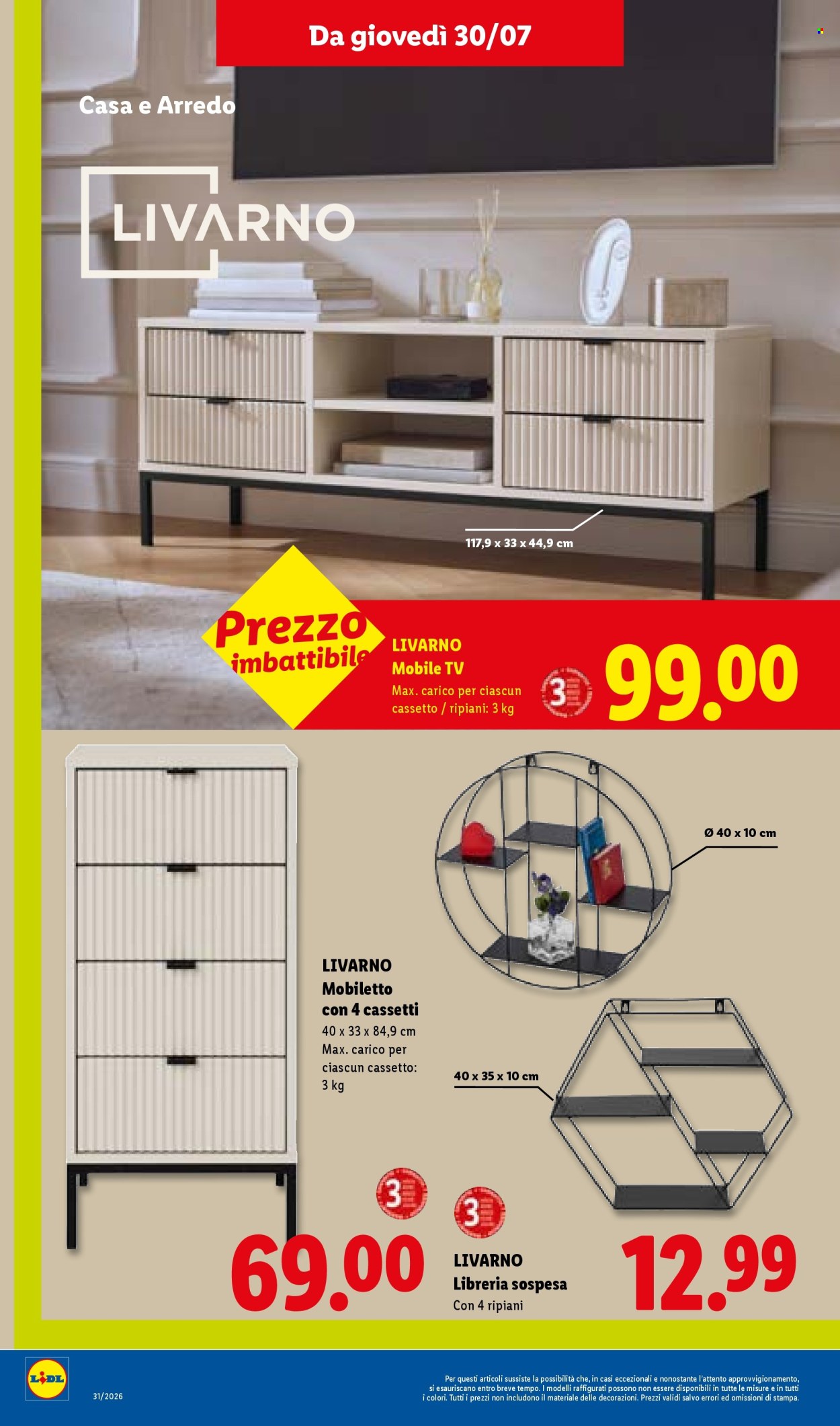 Volantino Lidl - 30/7/2026 - 5/8/2026. Pagina 26