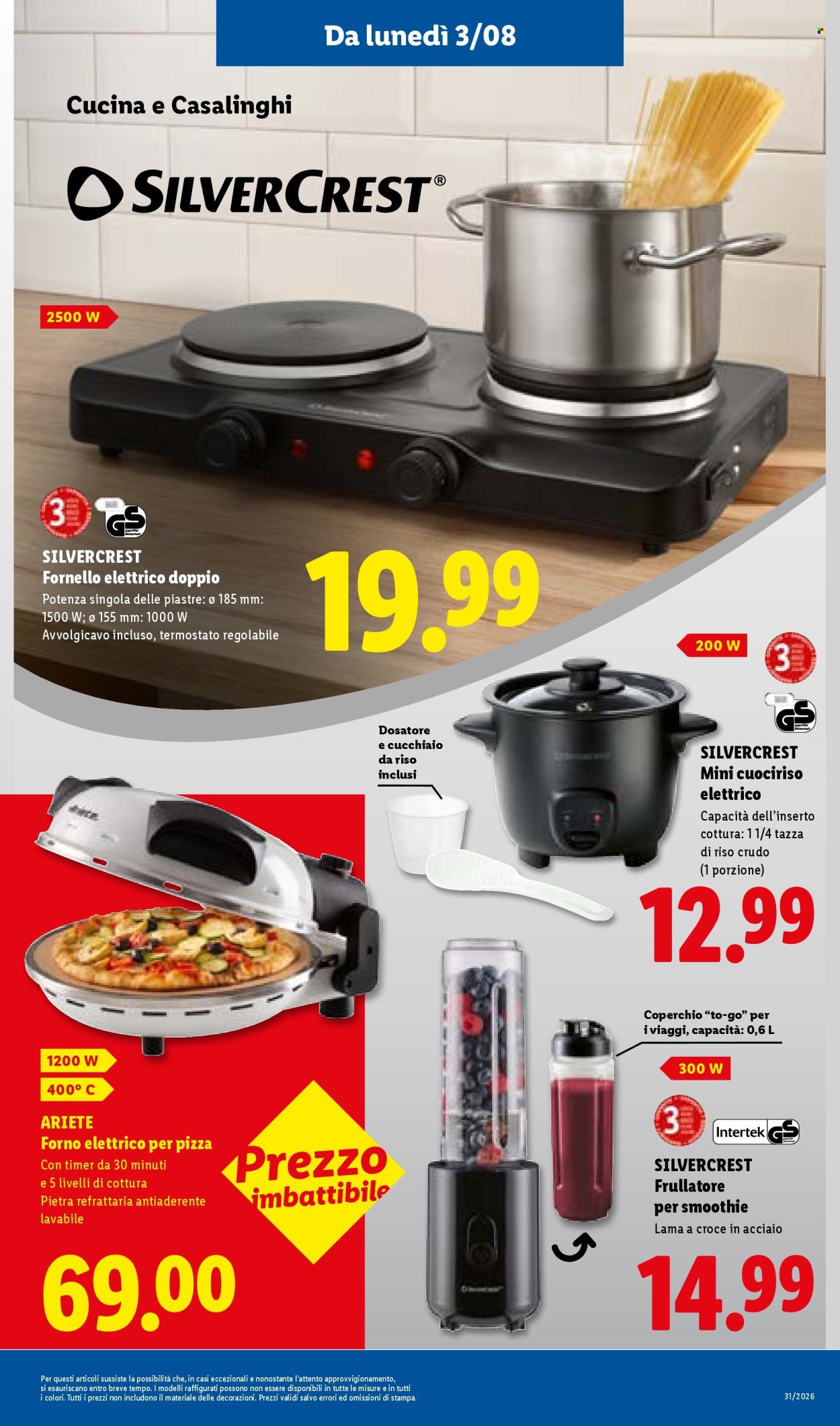 Volantino Lidl - 30/7/2026 - 5/8/2026. Pagina 31