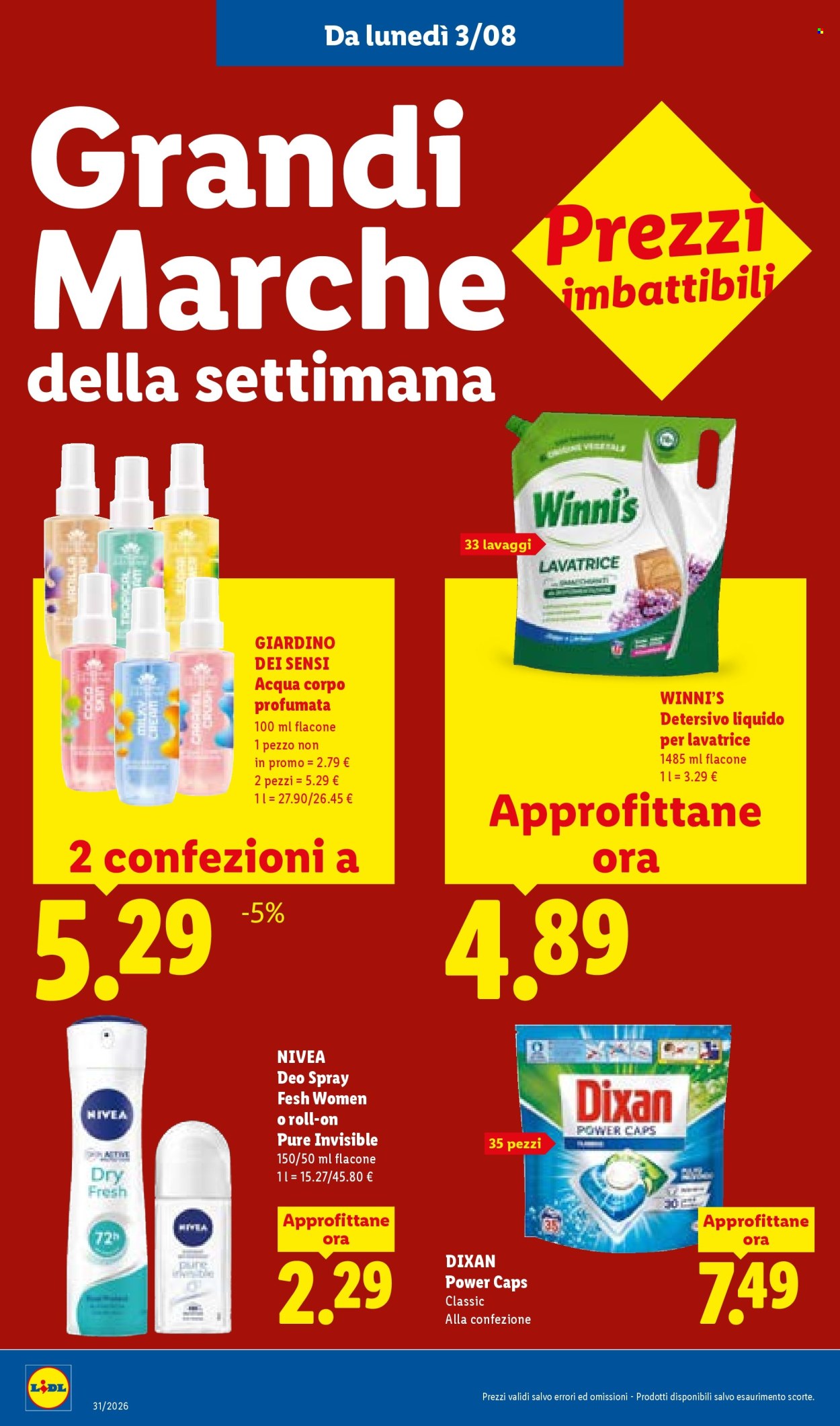 Volantino Lidl - 30/7/2026 - 5/8/2026. Pagina 44