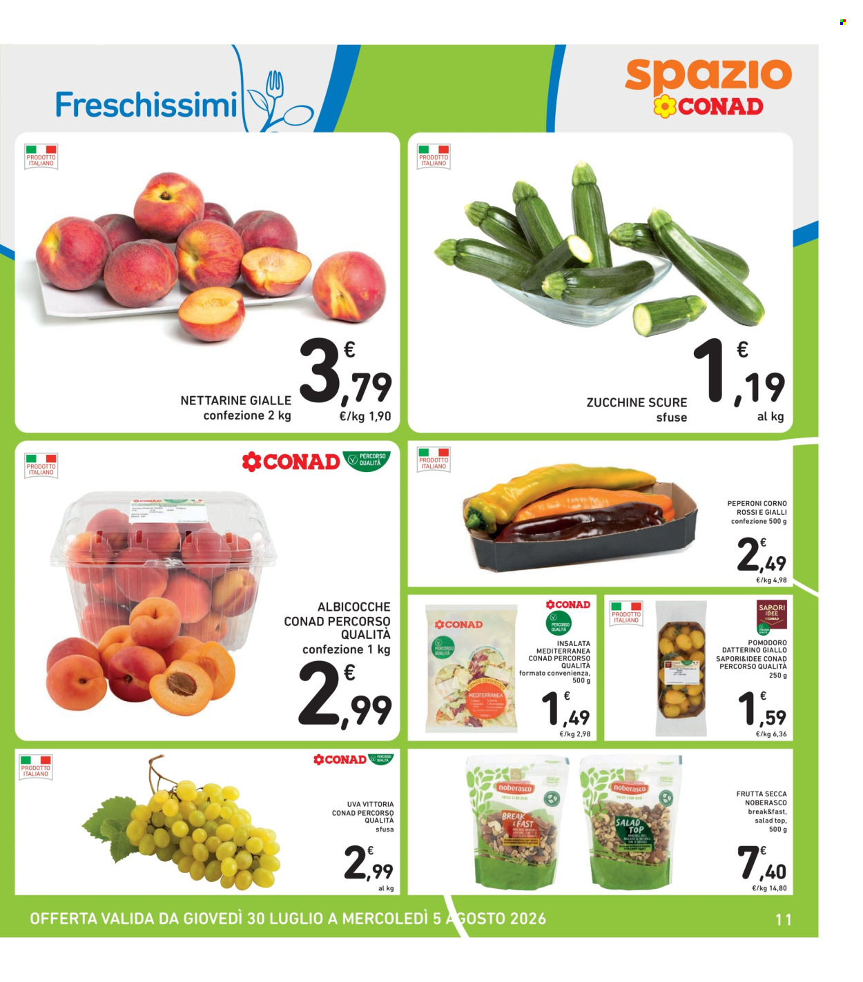 Volantino Spazio Conad - 30/7/2026 - 5/8/2026. Pagina 11