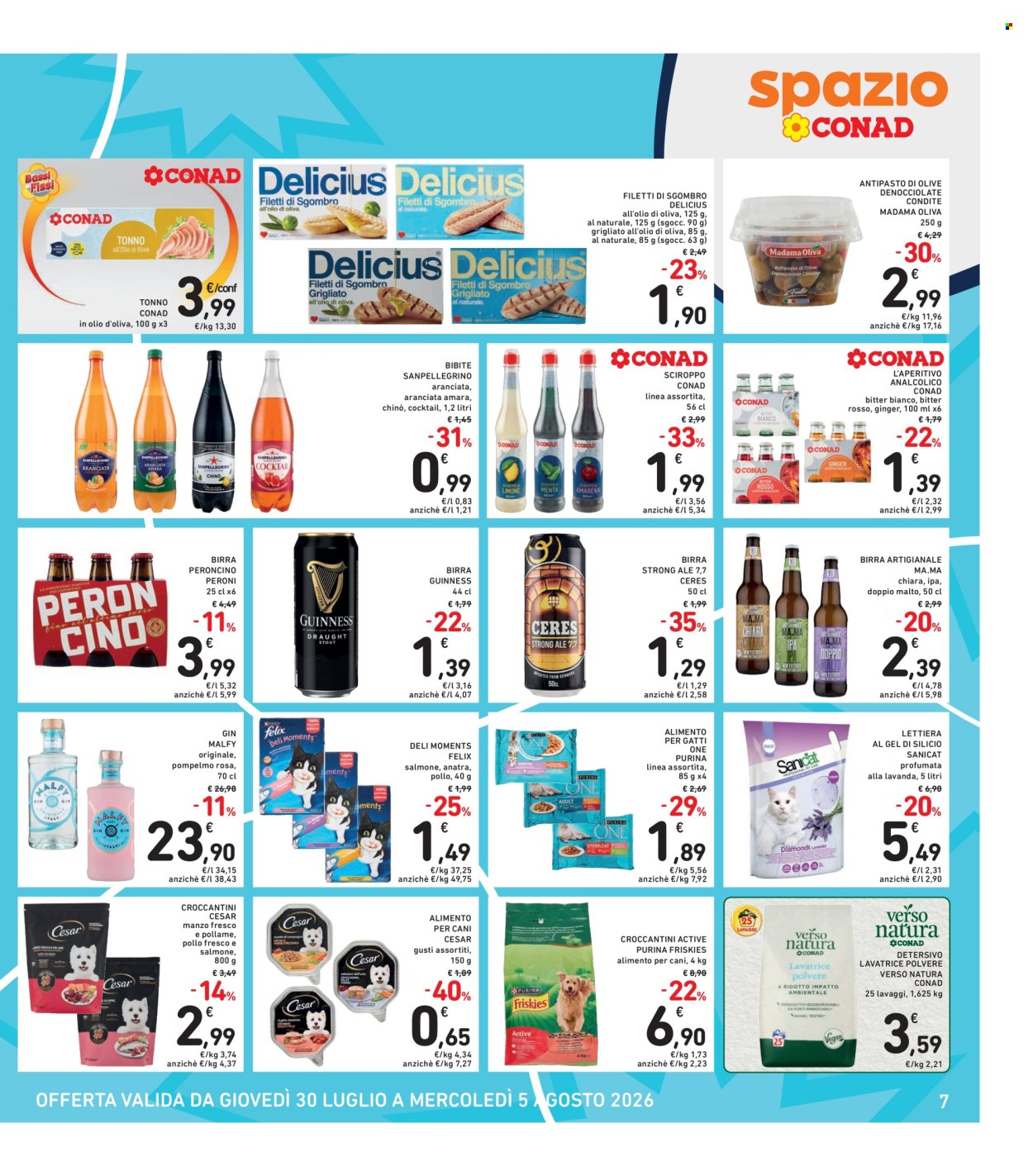 Volantino Spazio Conad - 30/7/2026 - 5/8/2026. Pagina 7