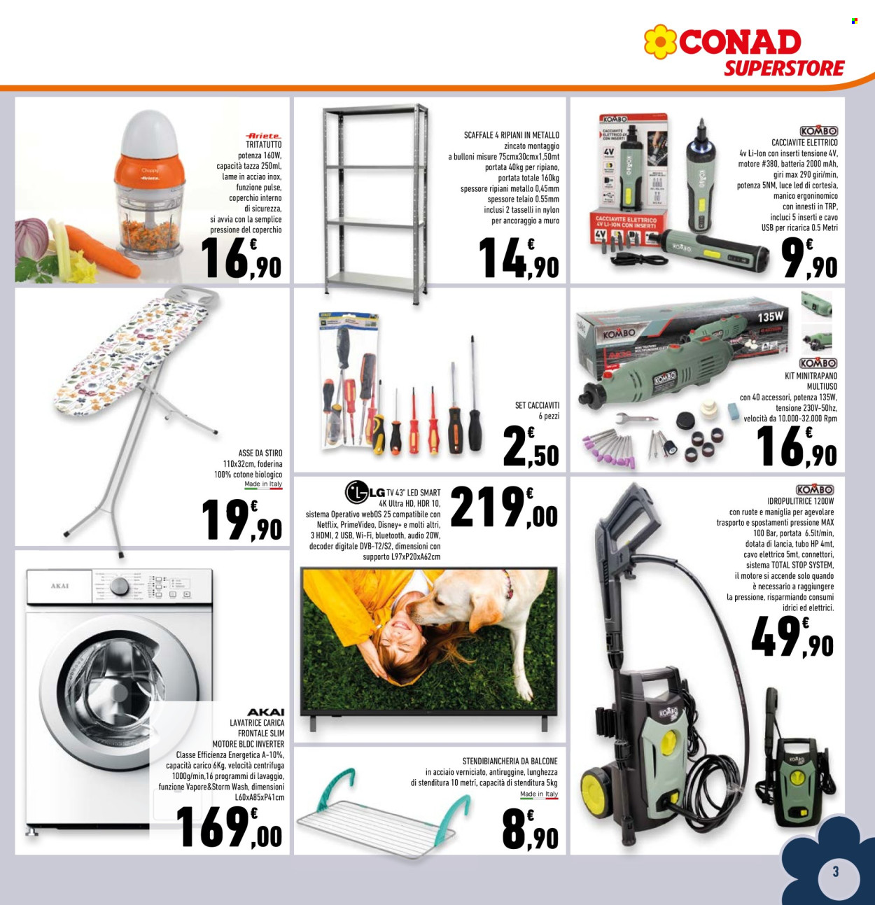 Volantino Conad Superstore - 29/7/2026 - 9/8/2026. Pagina 3
