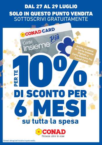 Volantino Conad City - 27/7/2026 - 29/7/2026.