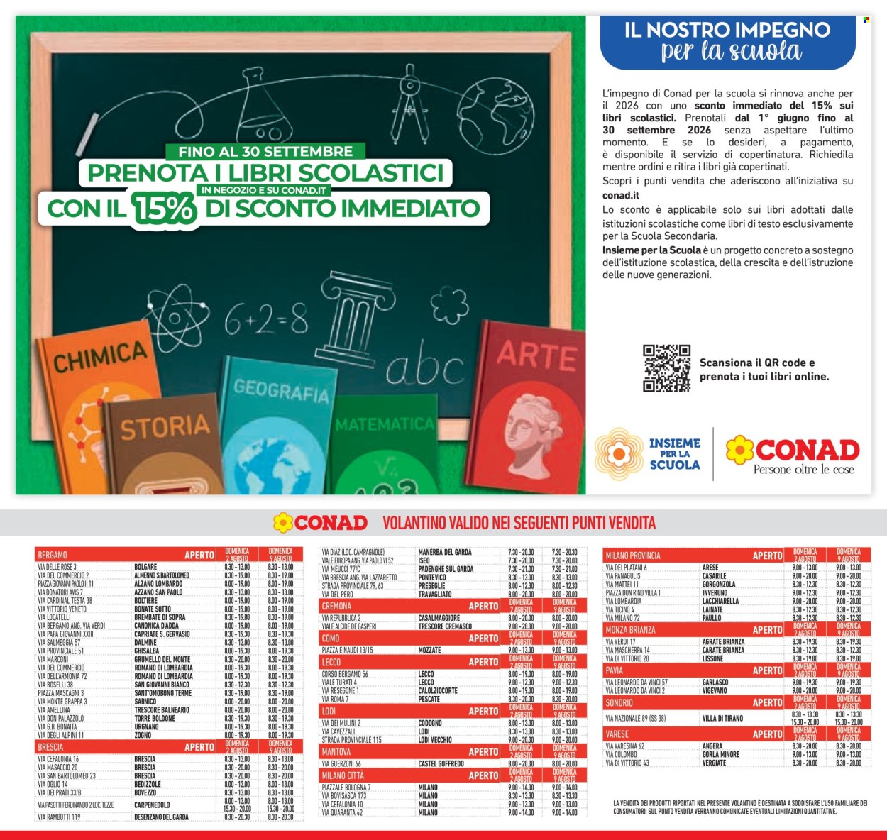 Volantino Conad - 29/7/2026 - 11/8/2026. Pagina 7