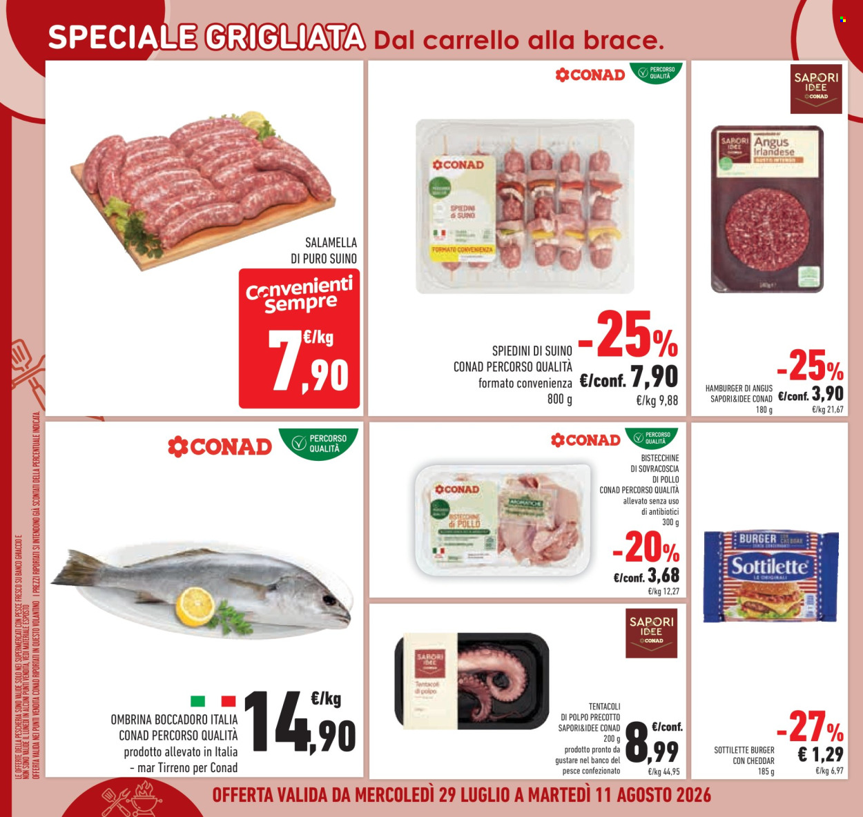 Volantino Conad - 29/7/2026 - 11/8/2026. Pagina 8