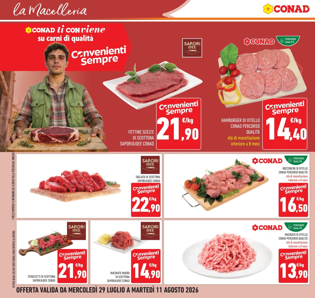 Volantino Conad - 29/7/2026 - 11/8/2026. Pagina 10