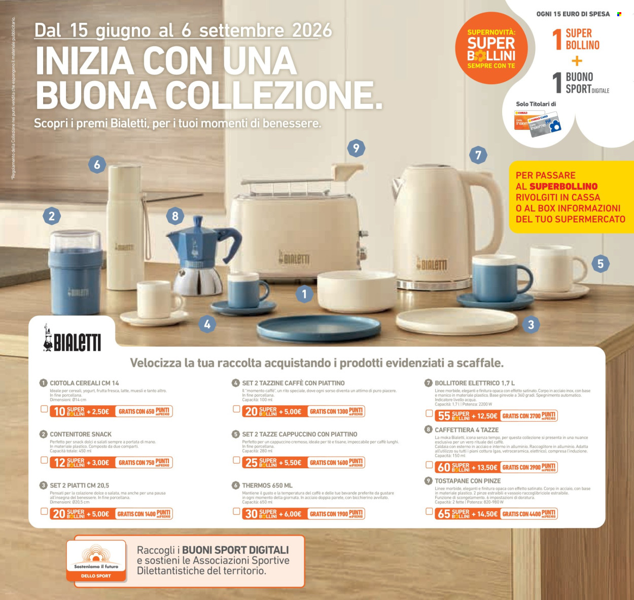 Volantino Conad - 29/7/2026 - 11/8/2026. Pagina 19