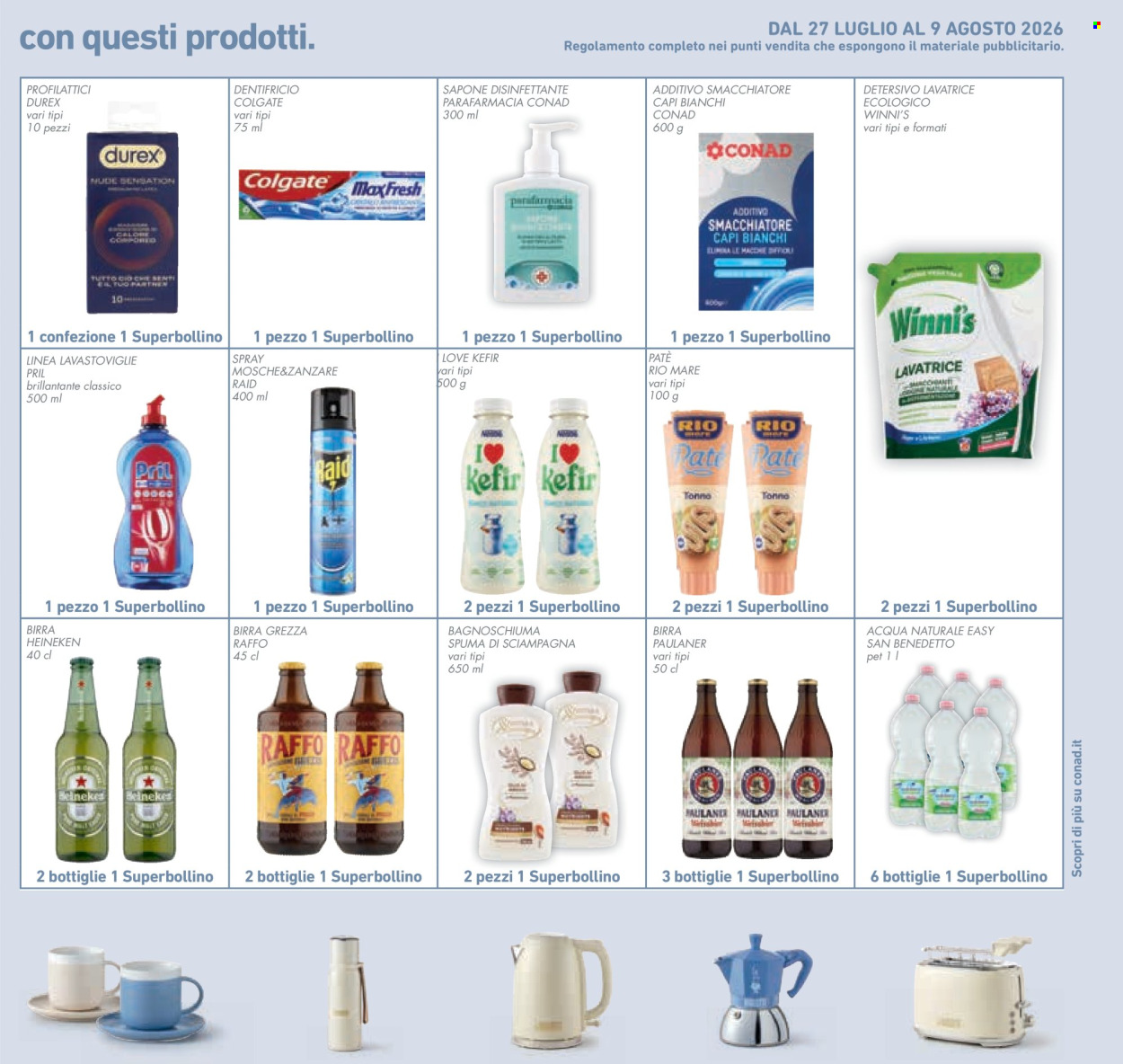 Volantino Conad - 29/7/2026 - 11/8/2026. Pagina 21