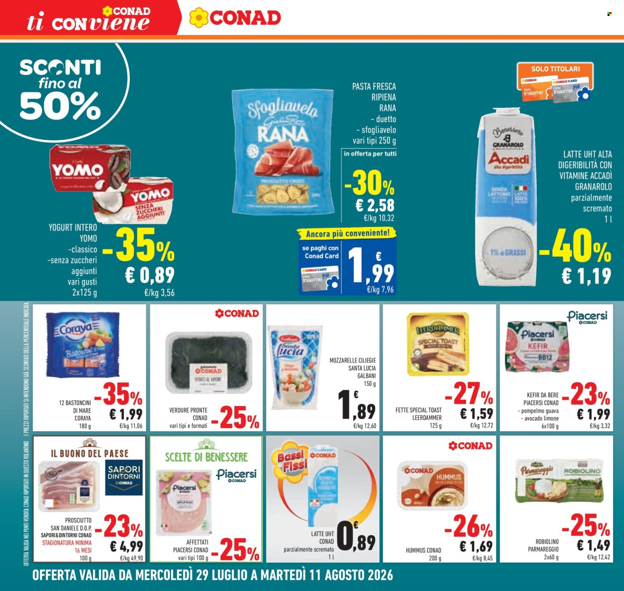 Volantino Conad - 29/7/2026 - 11/8/2026. Pagina 22