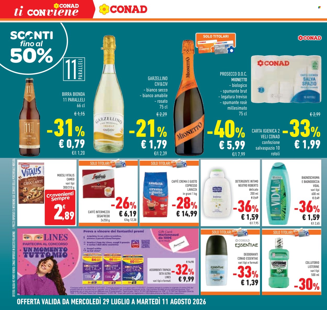 Volantino Conad - 29/7/2026 - 11/8/2026. Pagina 26