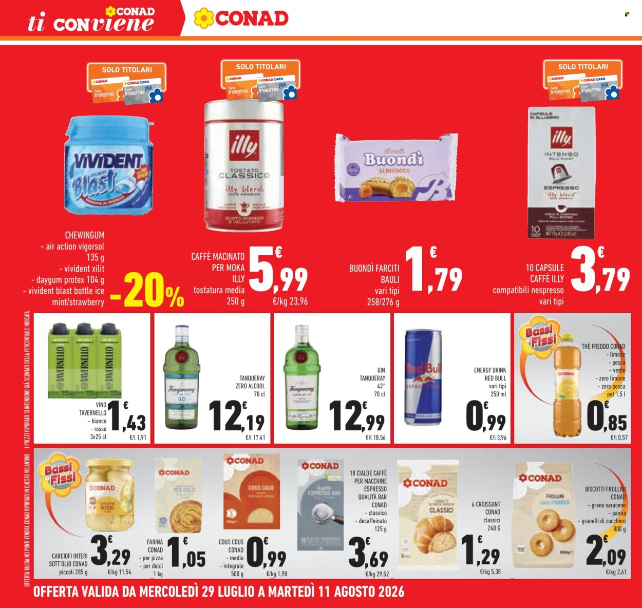 Volantino Conad - 29/7/2026 - 11/8/2026. Pagina 32