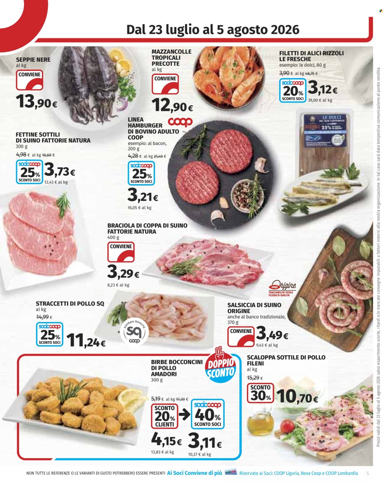Volantino Coop - 23/7/2026 - 5/8/2026. Pagina 5