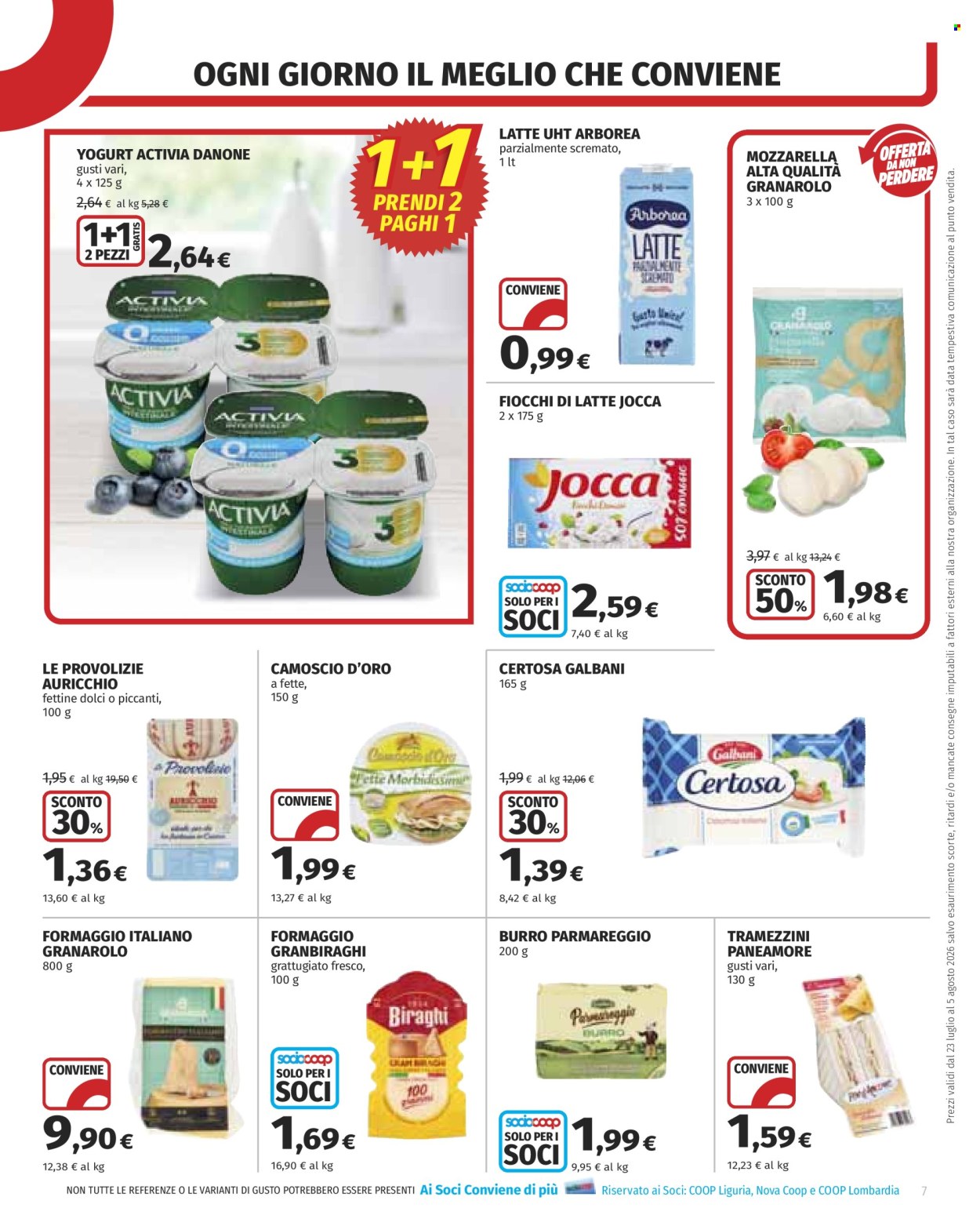 Volantino Coop - 23/7/2026 - 5/8/2026. Pagina 7