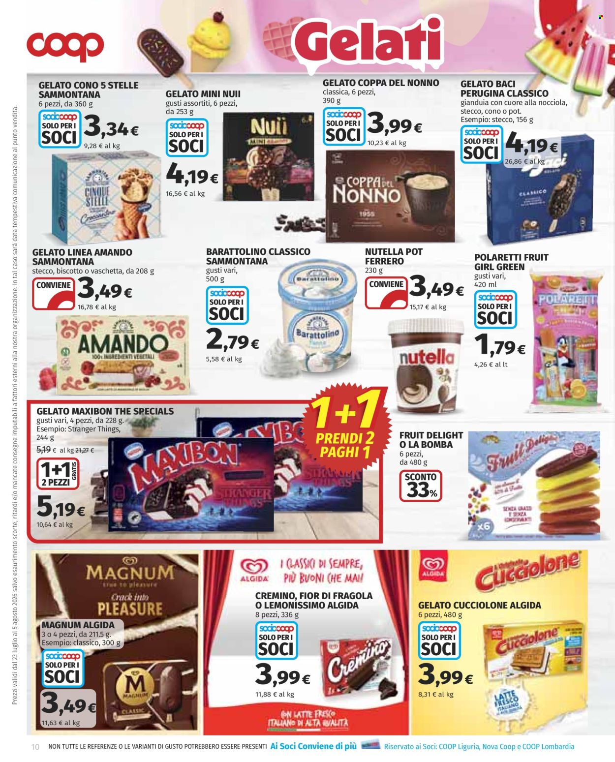 Volantino Coop - 23/7/2026 - 5/8/2026. Pagina 10