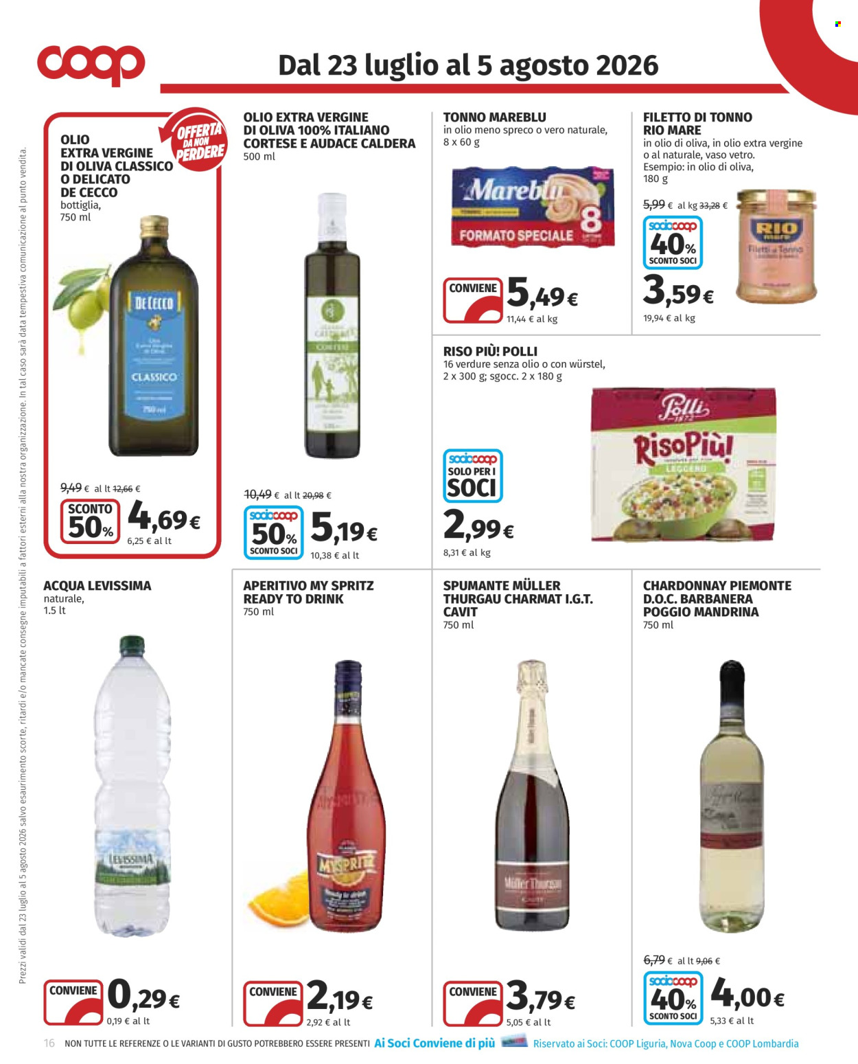 Volantino Coop - 23/7/2026 - 5/8/2026. Pagina 16