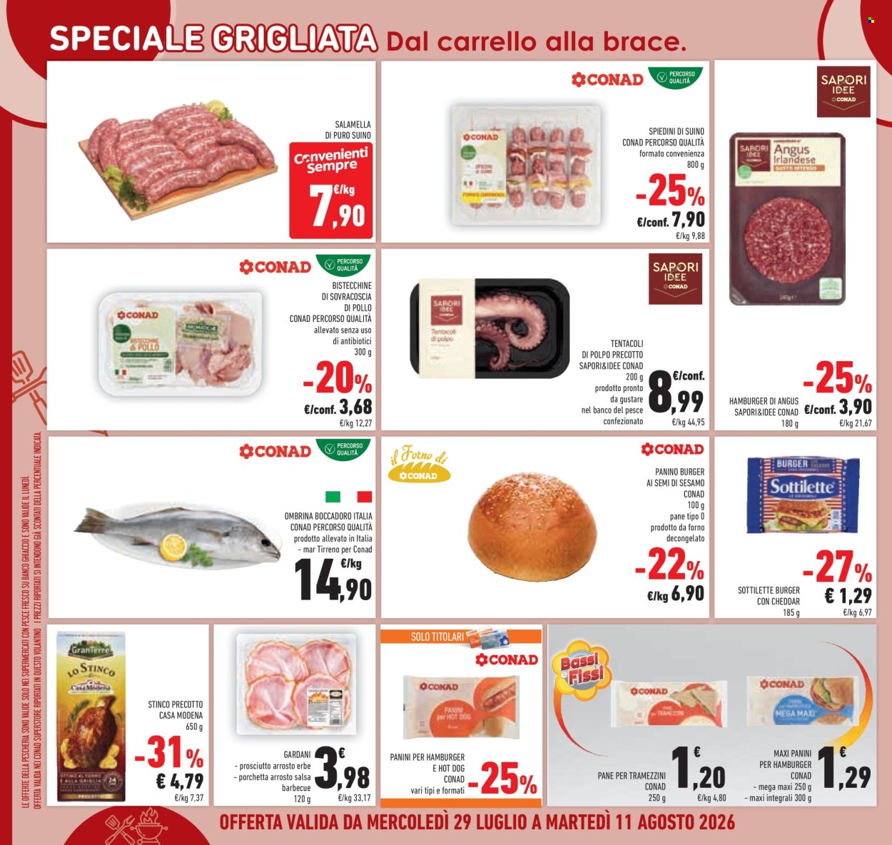Volantino Conad Superstore - 29/7/2026 - 11/8/2026. Pagina 8