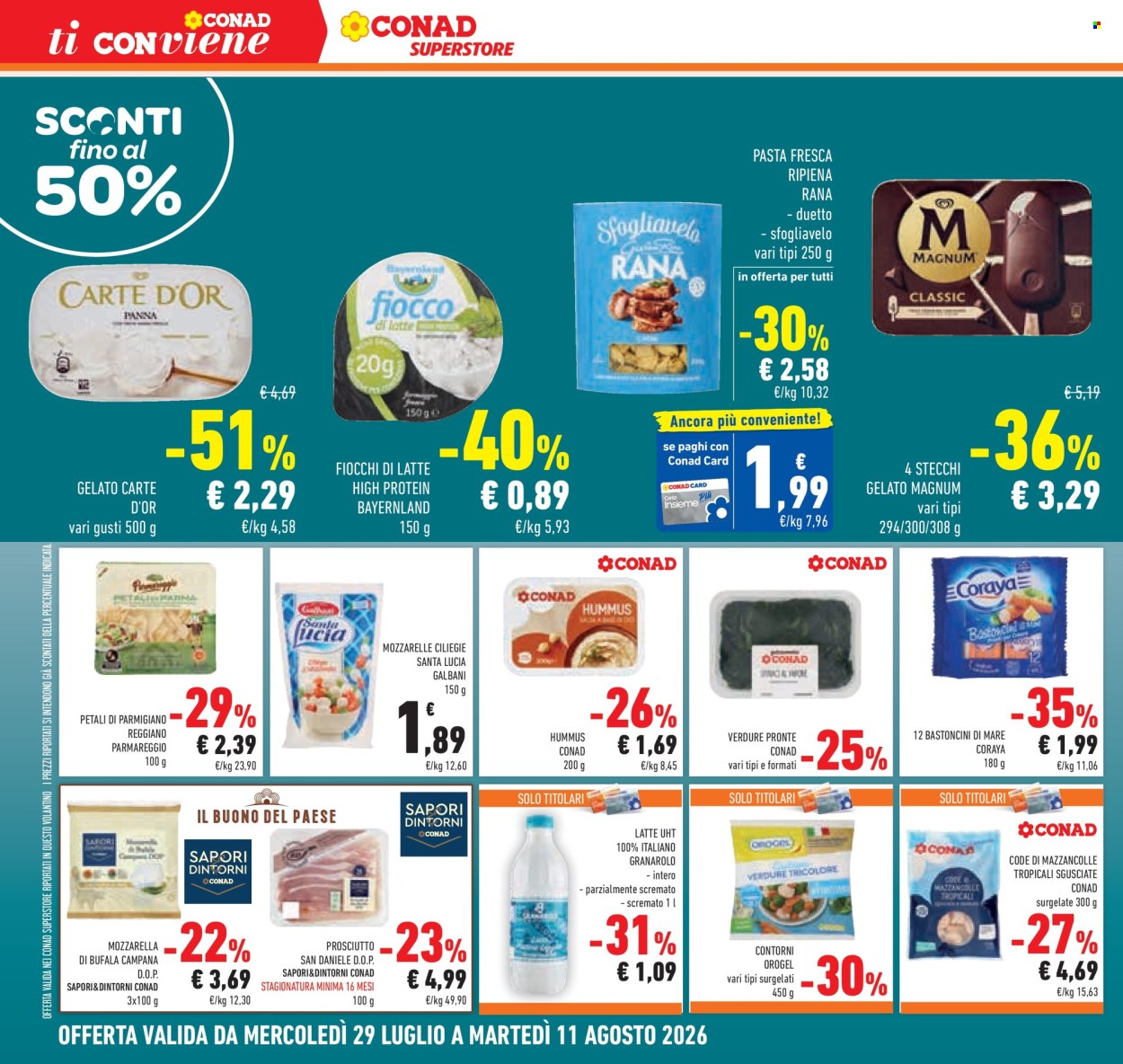 Volantino Conad Superstore - 29/7/2026 - 11/8/2026. Pagina 20