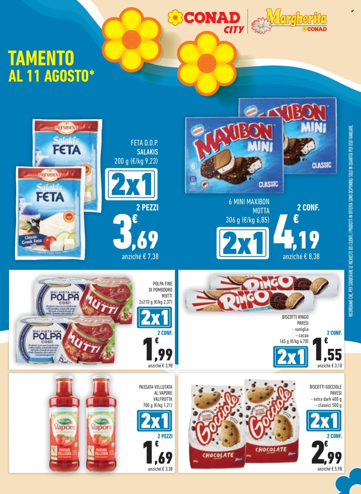 Volantino Margherita Conad - 29/7/2026 - 11/8/2026. Pagina 5