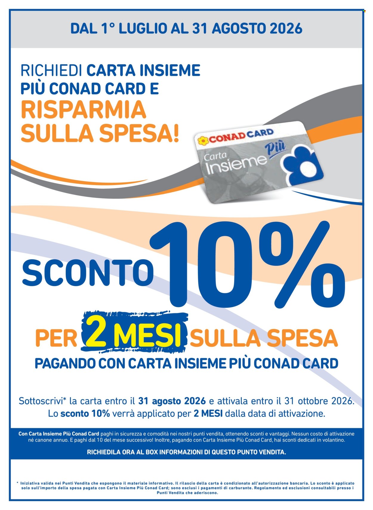 Volantino Margherita Conad - 29/7/2026 - 11/8/2026. Pagina 15