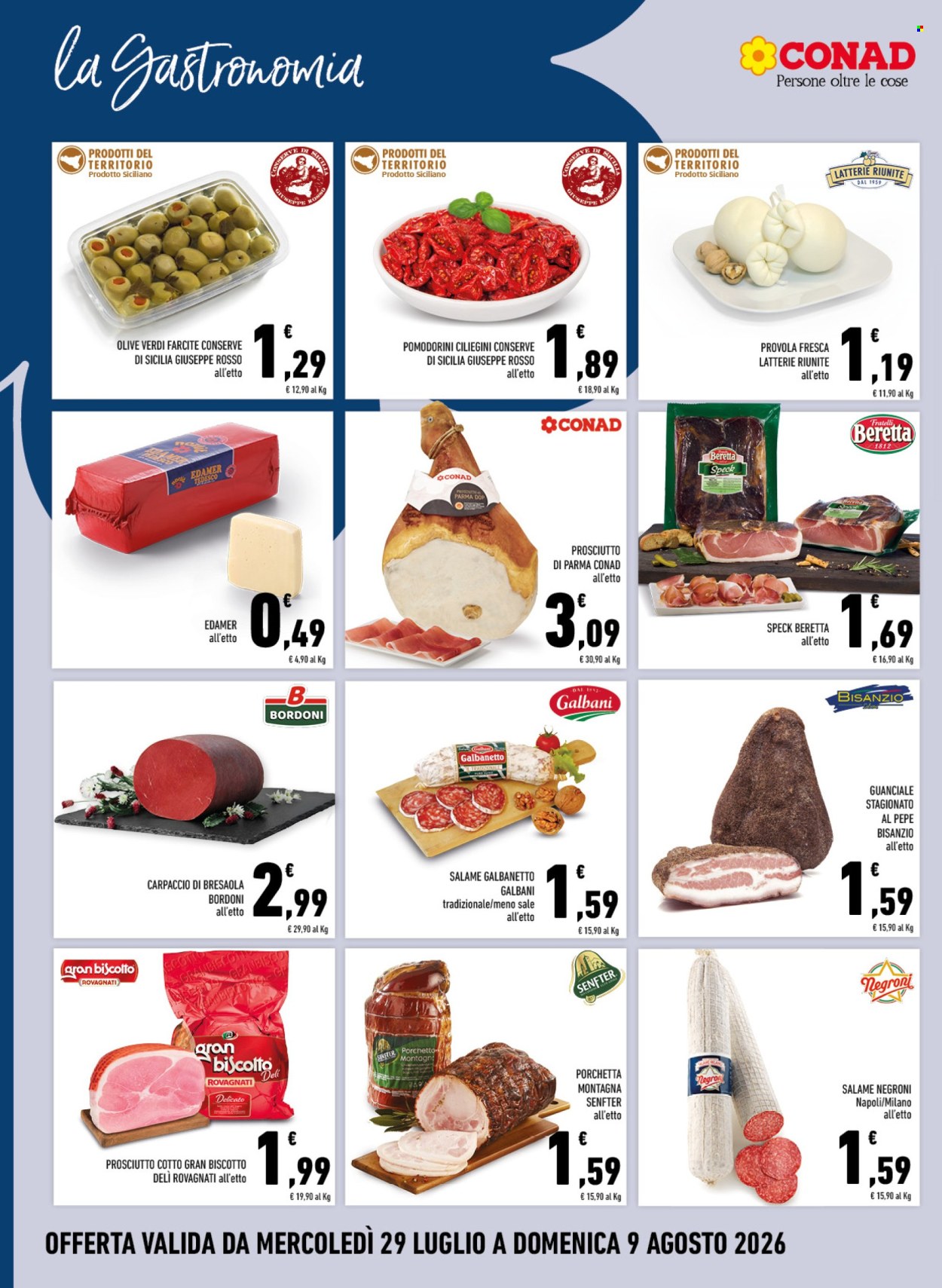 Volantino Margherita Conad - 29/7/2026 - 9/8/2026. Pagina 4