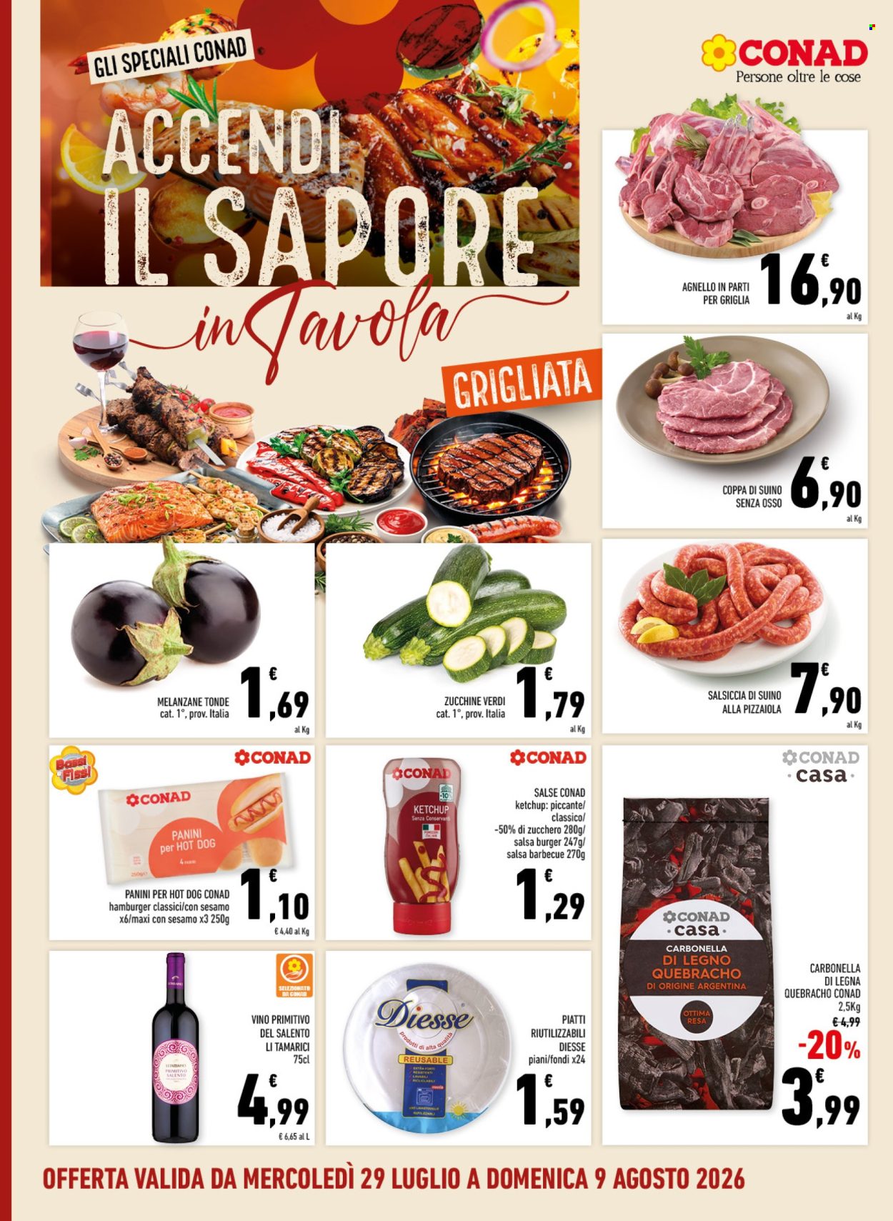 Volantino Margherita Conad - 29/7/2026 - 9/8/2026. Pagina 8