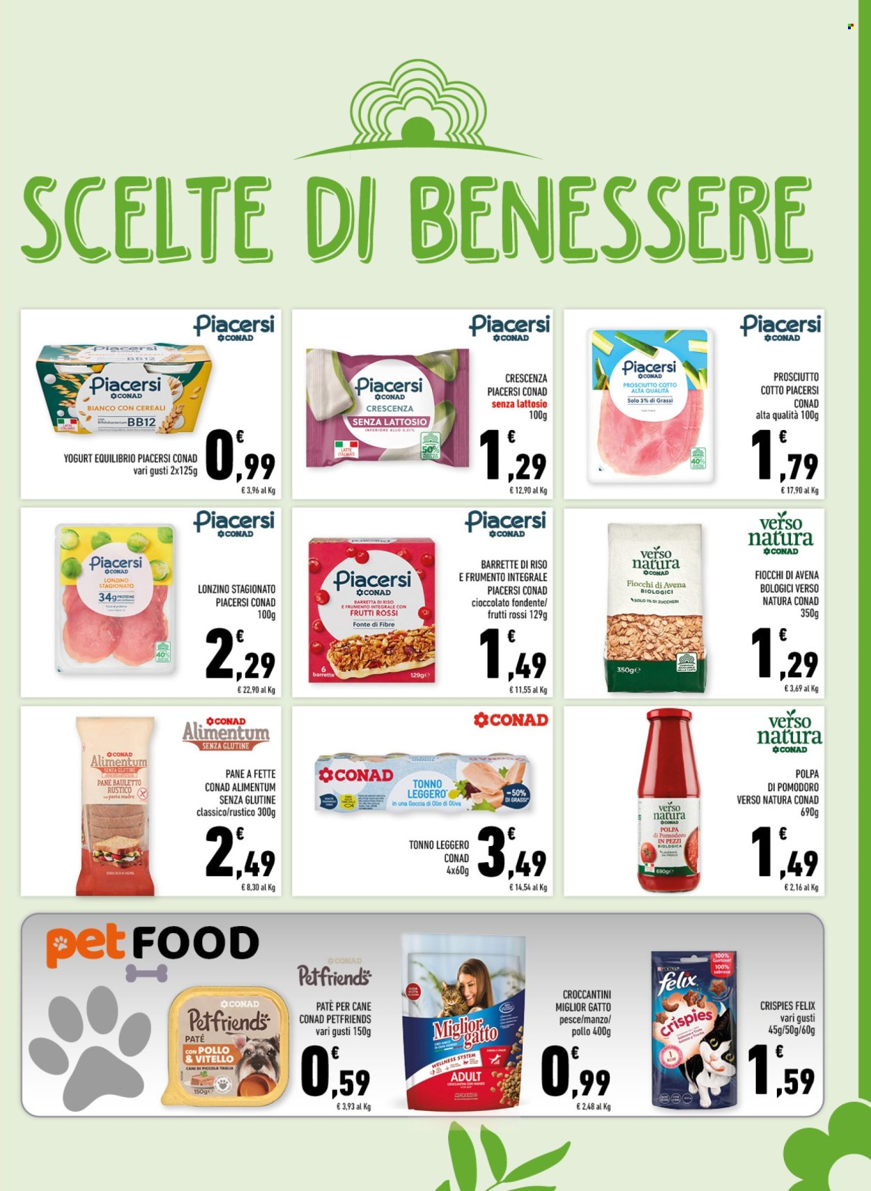 Volantino Margherita Conad - 29/7/2026 - 9/8/2026. Pagina 9