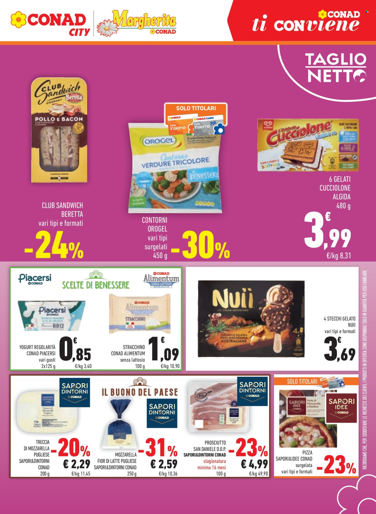 Volantino Margherita Conad - 29/7/2026 - 11/8/2026. Pagina 7
