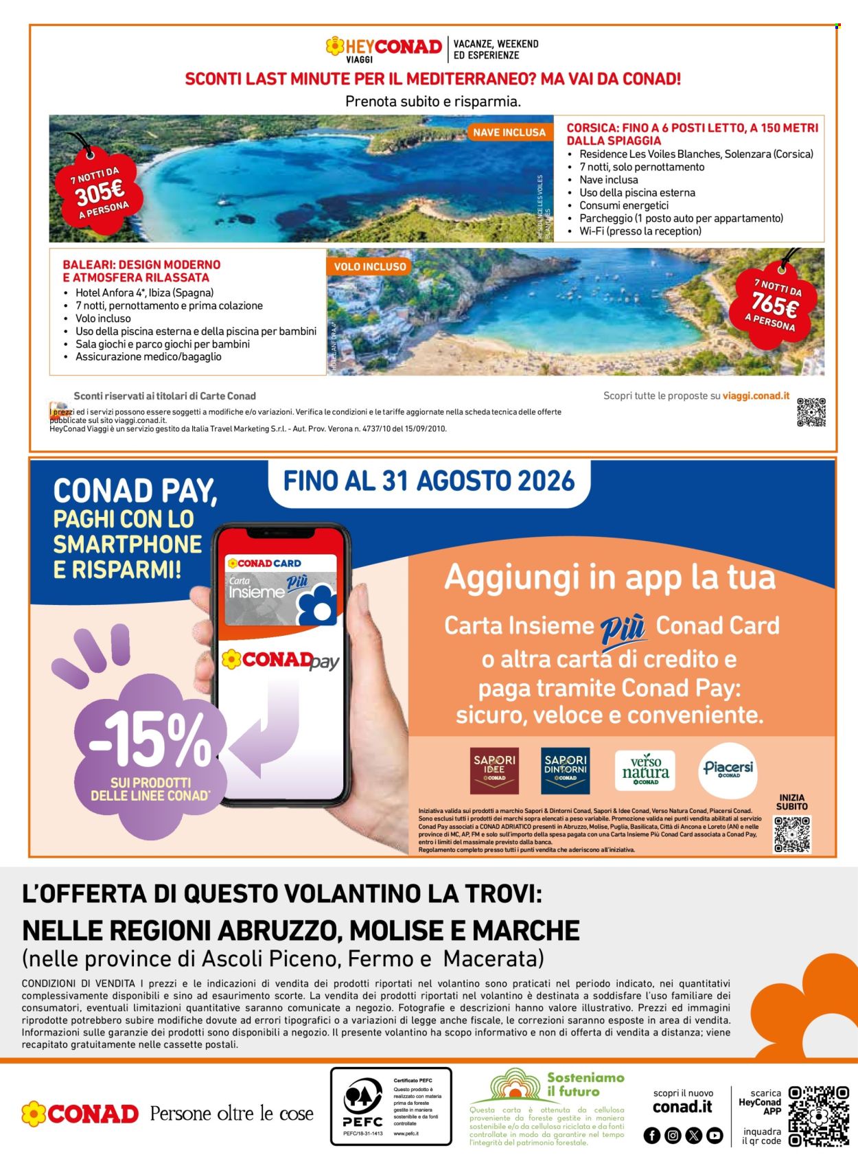 Volantino Conad City - 29/7/2026 - 11/8/2026. Pagina 8