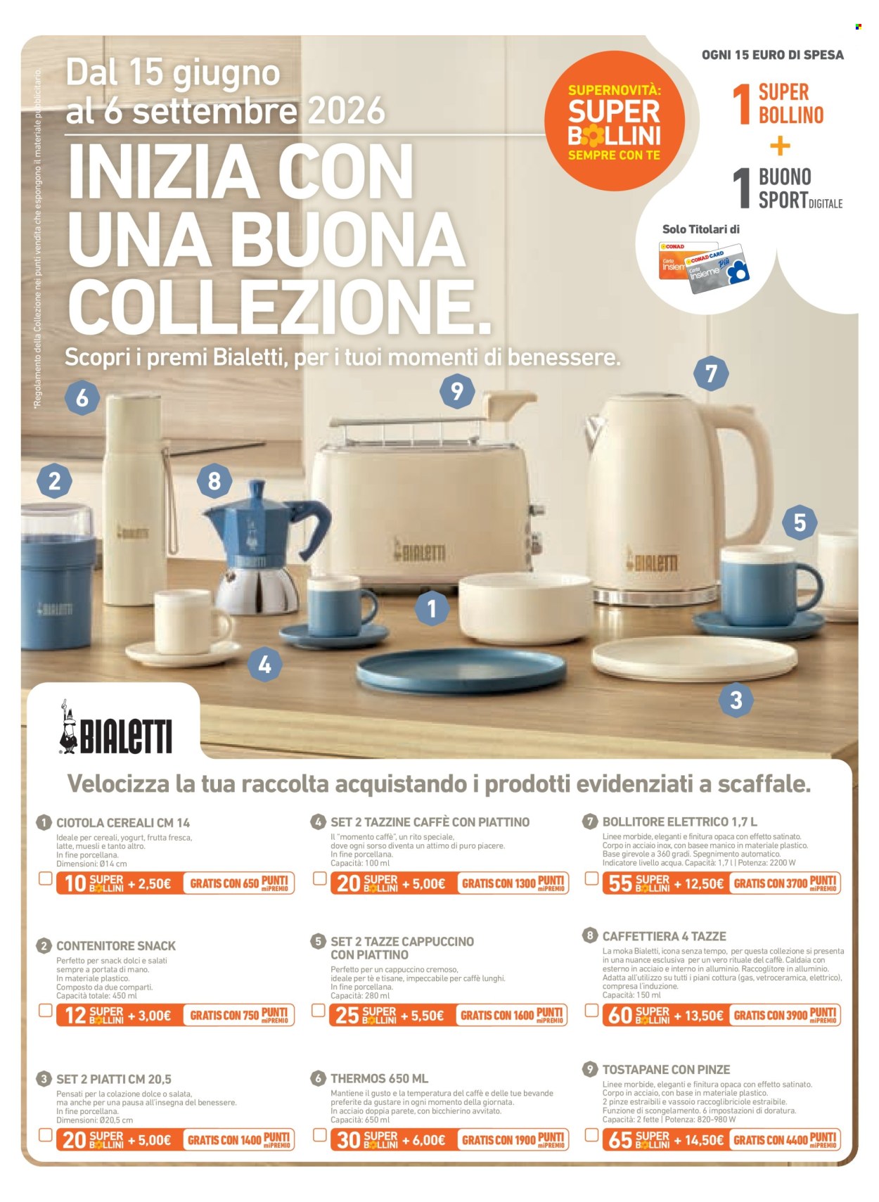 Volantino Margherita Conad - 29/7/2026 - 11/8/2026. Pagina 16