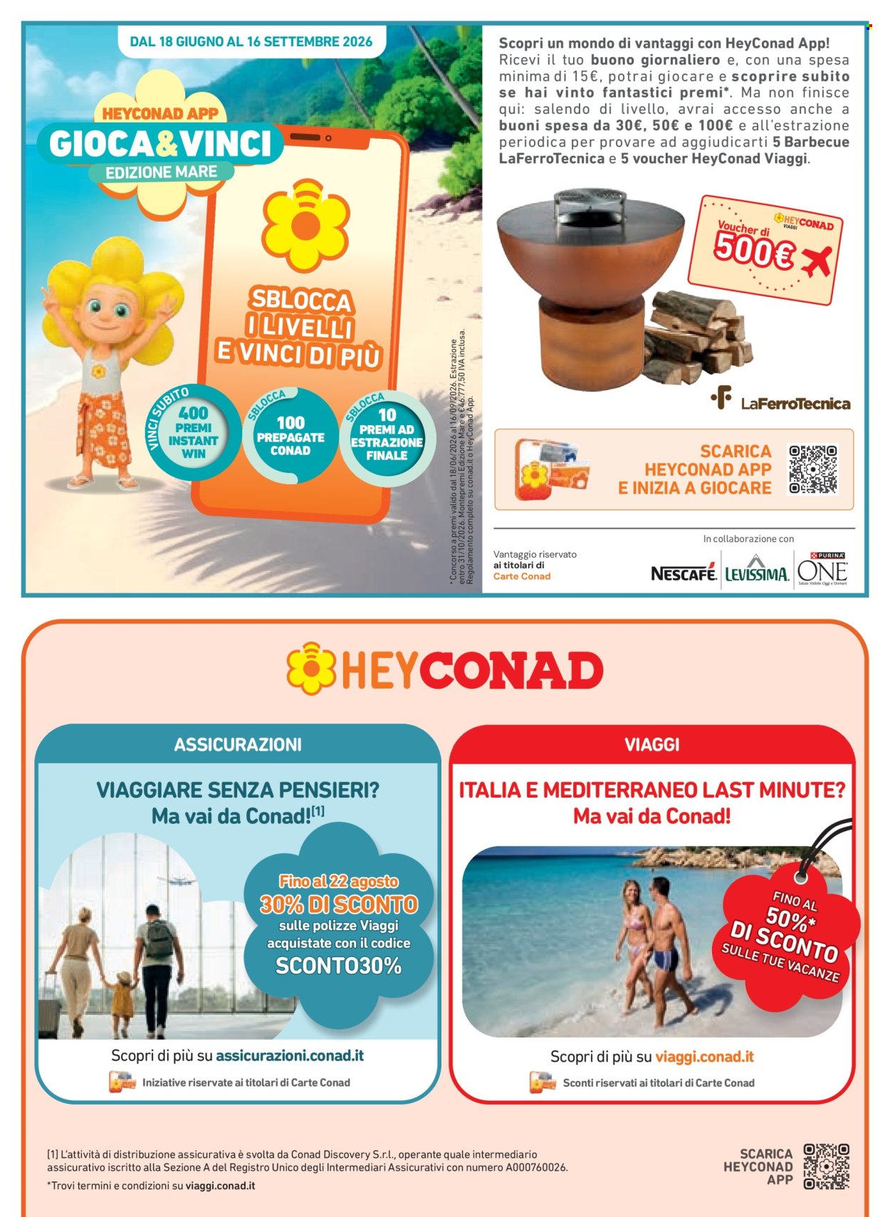 Volantino Margherita Conad - 29/7/2026 - 11/8/2026. Pagina 18