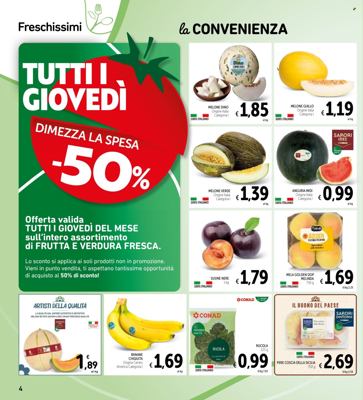Volantino Spazio Conad - 28/7/2026 - 10/8/2026. Pagina 4
