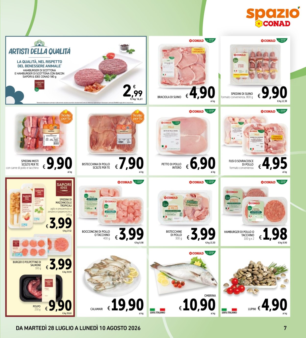 Volantino Spazio Conad - 28/7/2026 - 10/8/2026. Pagina 7