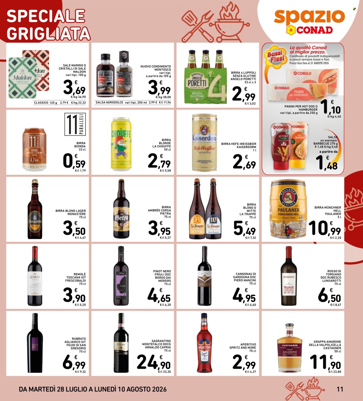 Volantino Spazio Conad - 28/7/2026 - 10/8/2026. Pagina 11
