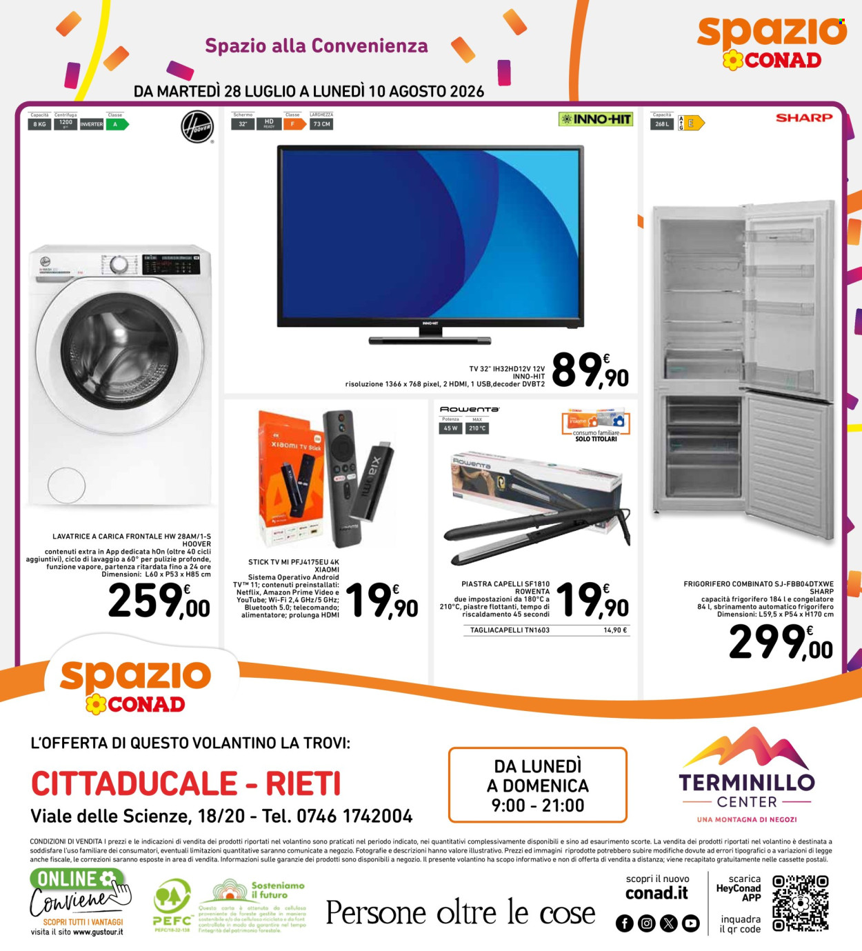 Volantino Spazio Conad - 28/7/2026 - 10/8/2026. Pagina 27