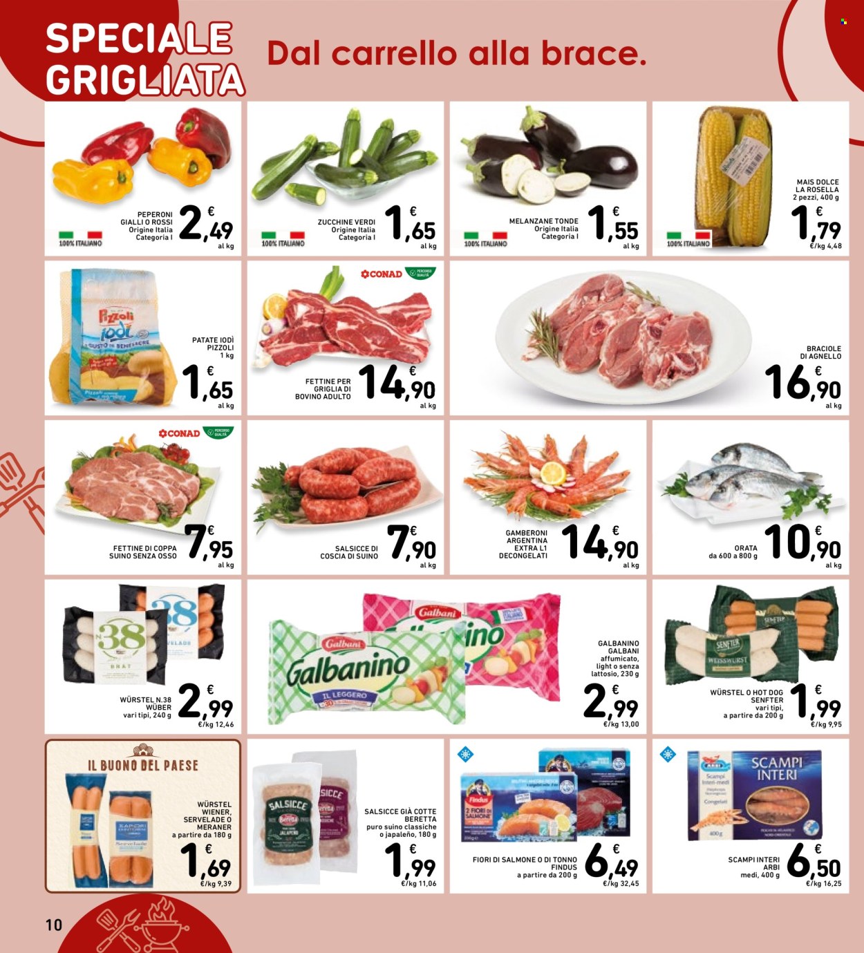 Volantino Spazio Conad - 28/7/2026 - 10/8/2026. Pagina 10